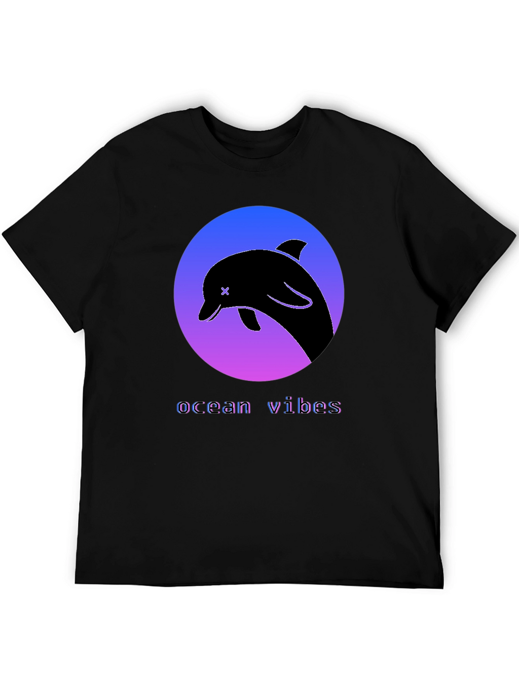 Ocean Vibes Dolphin Graphic Tee - Stylish Comfort