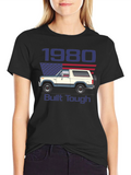 1980 Bronco Built Tough T-Shirt
