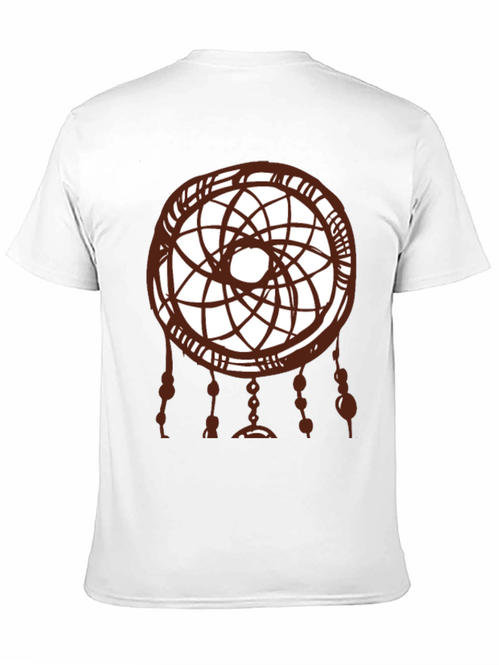 Dreamcatcher Graphic Tee - Black Cotton Shirt