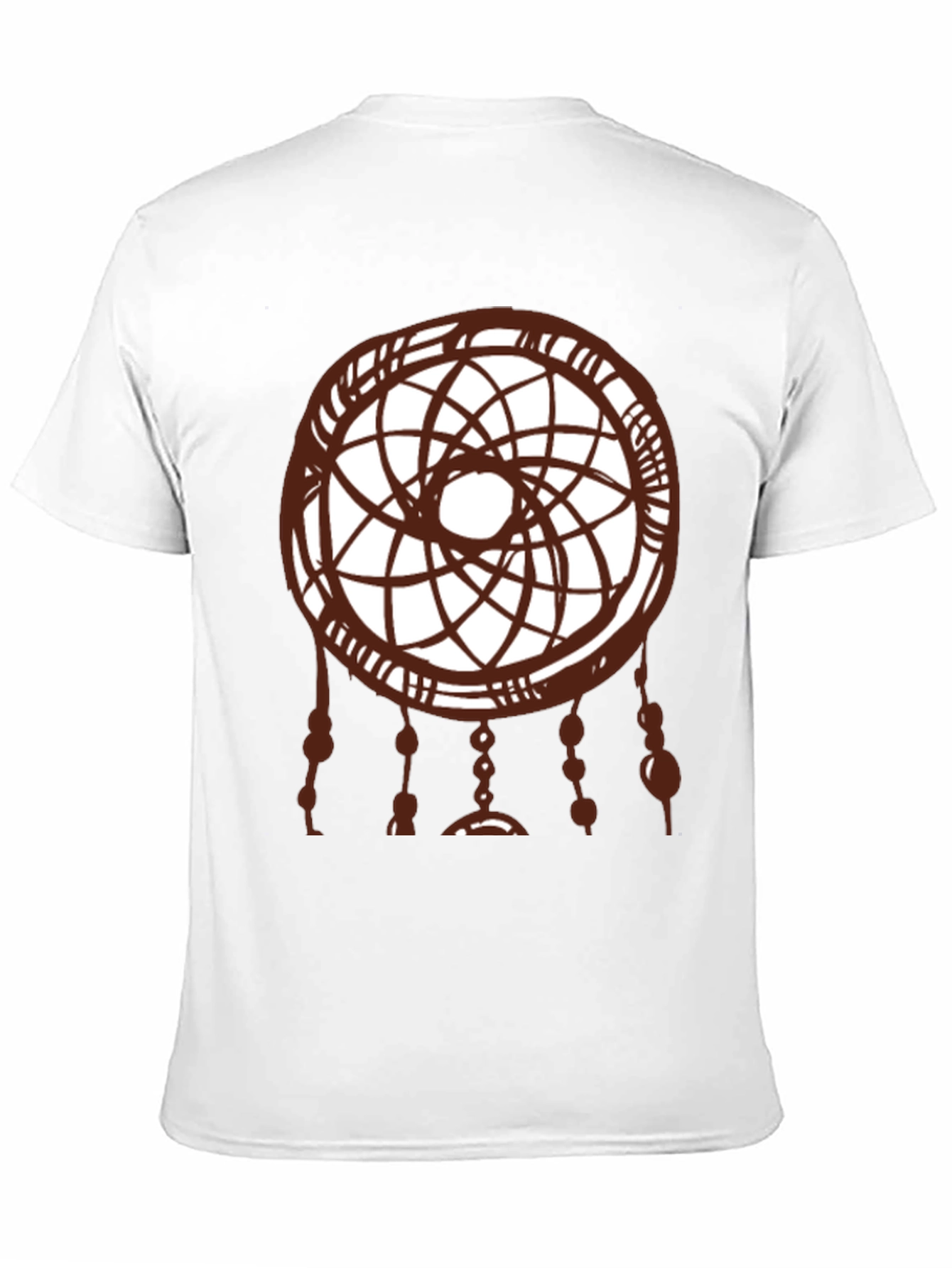 Dreamcatcher Graphic Tee - Black Cotton Shirt