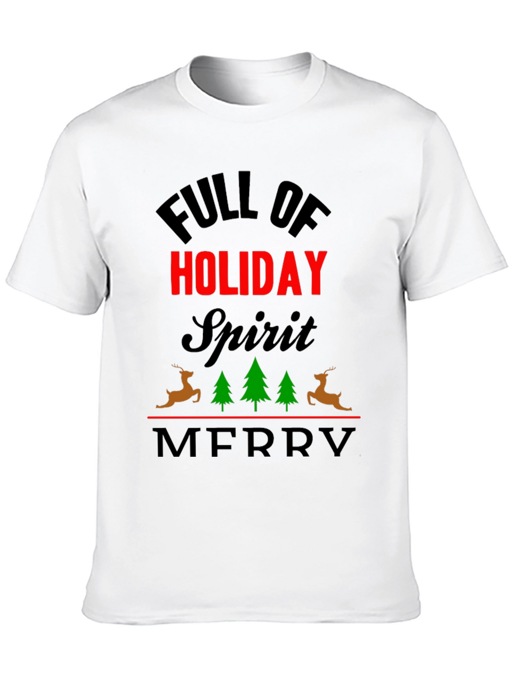 Holiday Spirit Graphic Tee