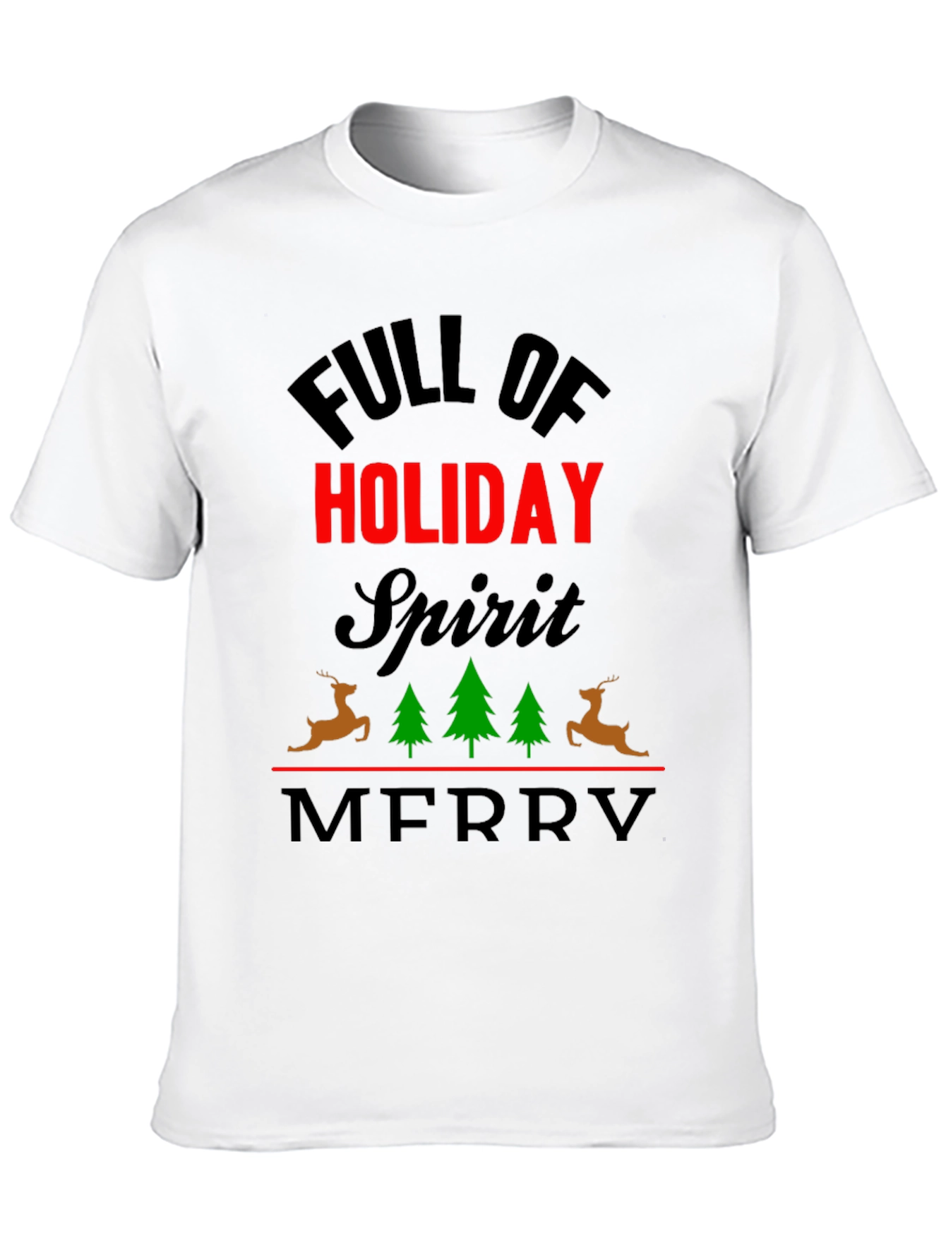 Holiday Spirit Graphic Tee