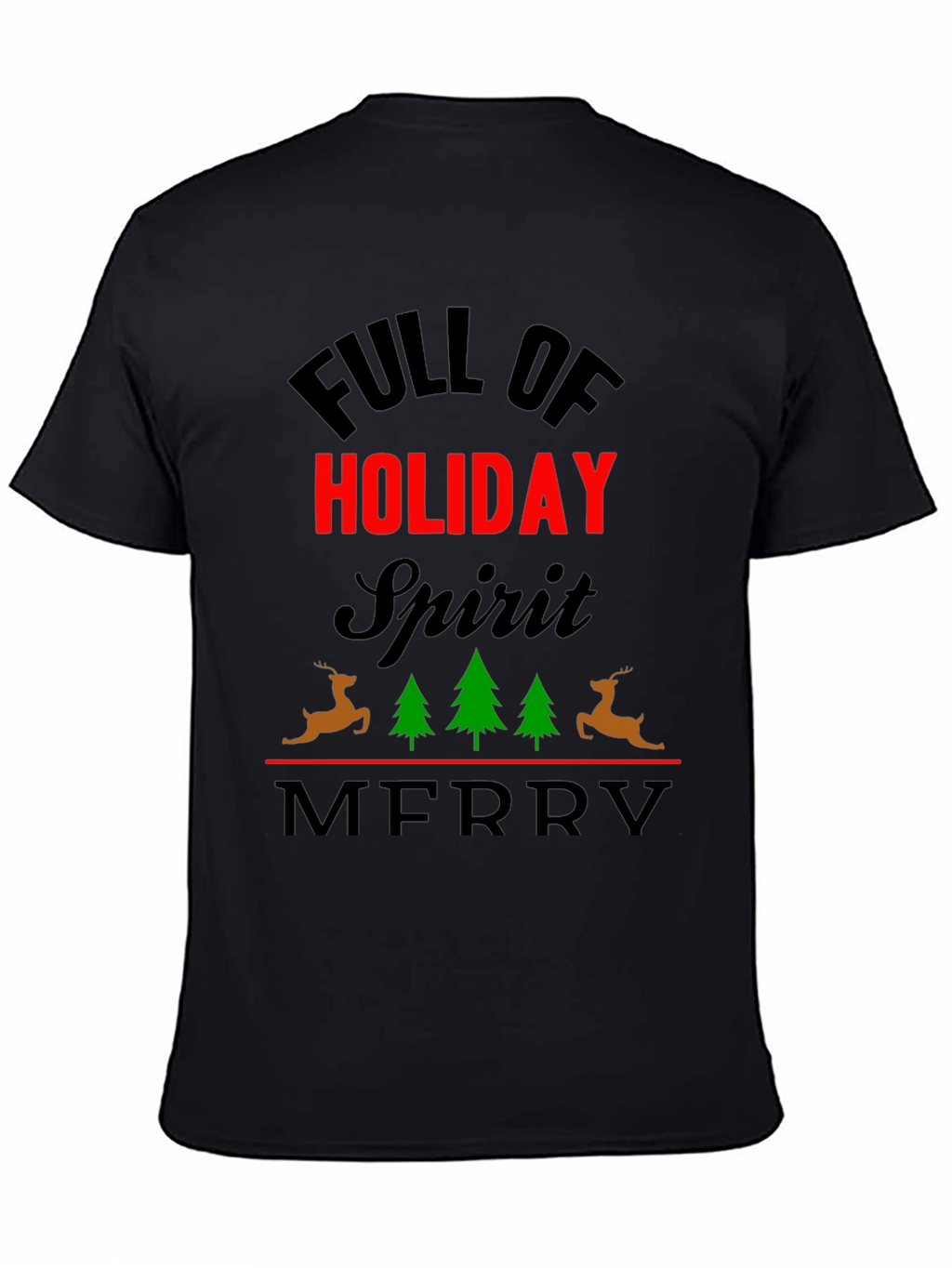 Holiday Spirit Graphic Tee