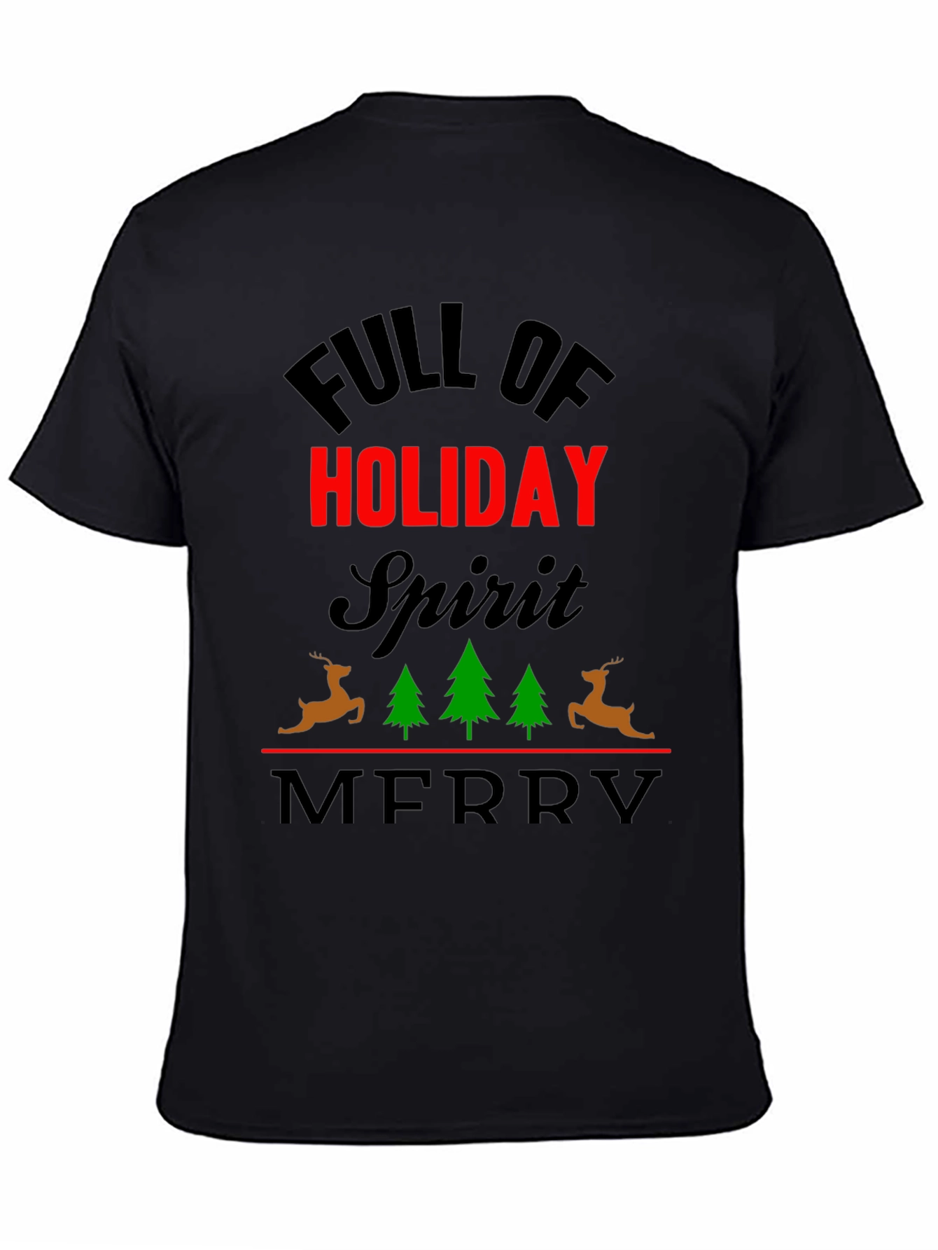 Holiday Spirit Graphic Tee