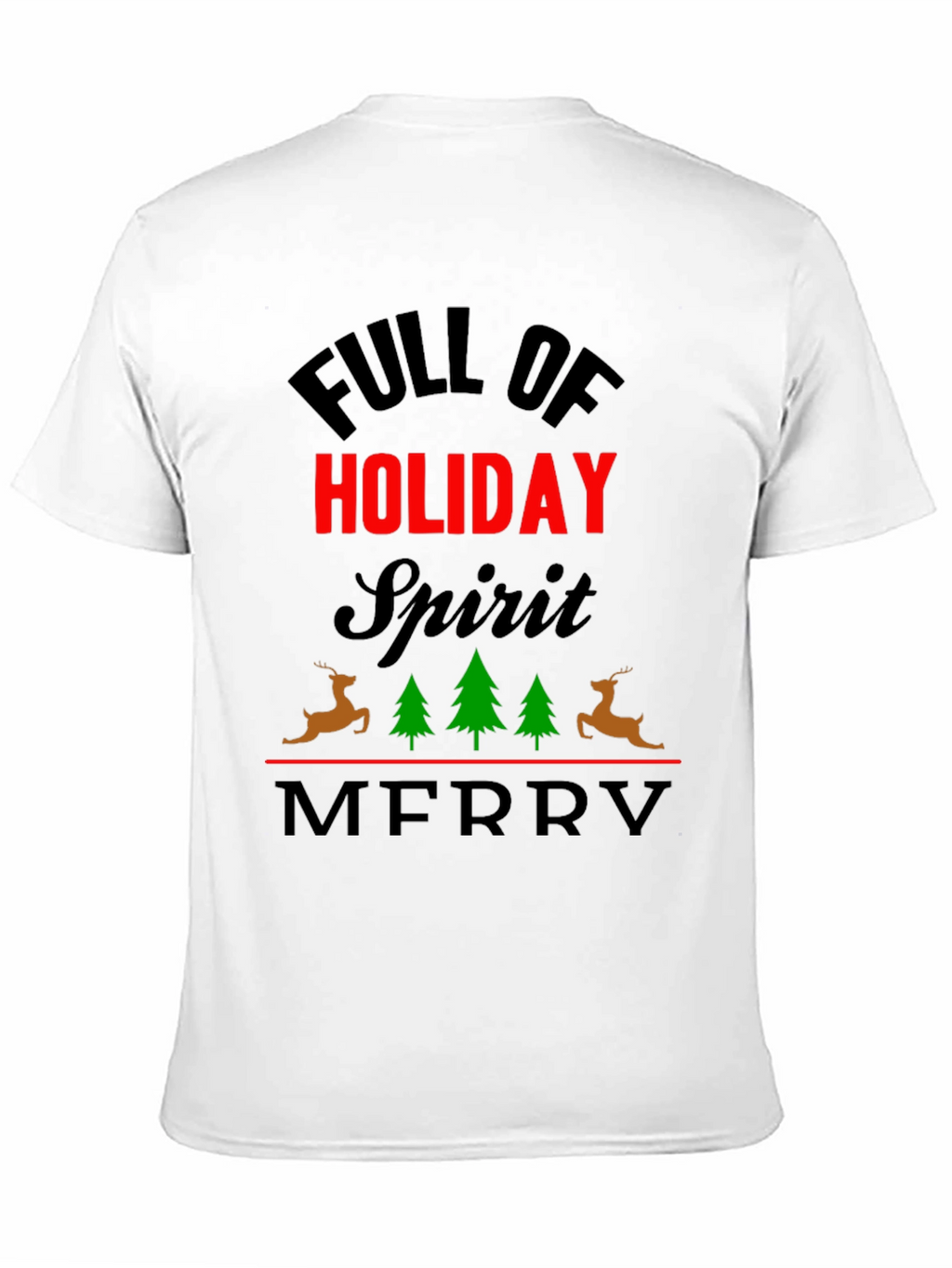 Holiday Spirit Graphic Tee