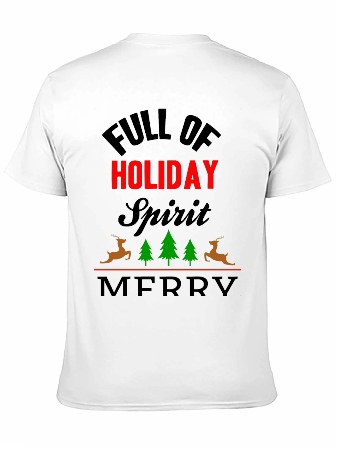 Holiday Spirit Graphic Tee
