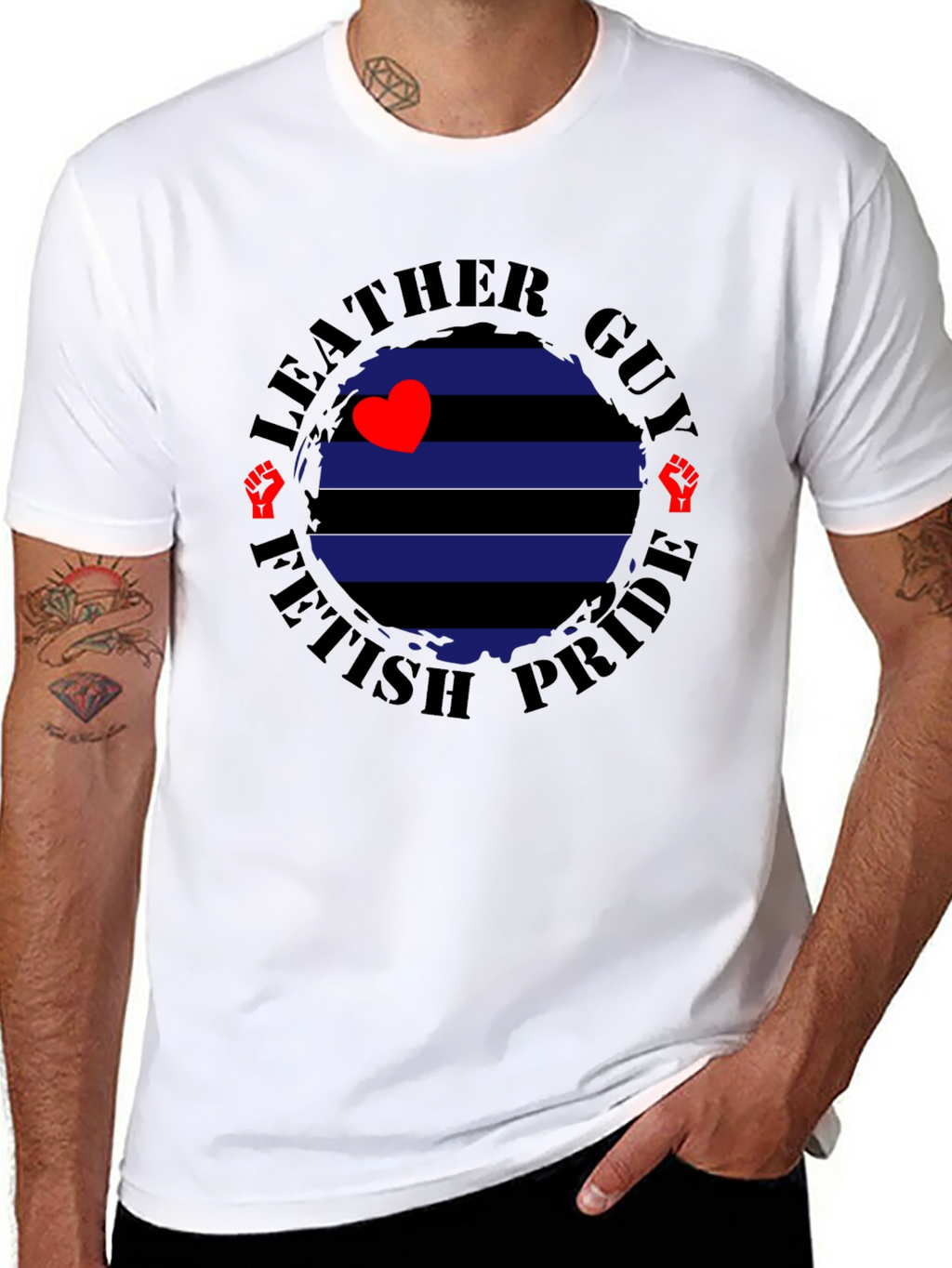 Leather Guy Fetish Pride T-Shirt