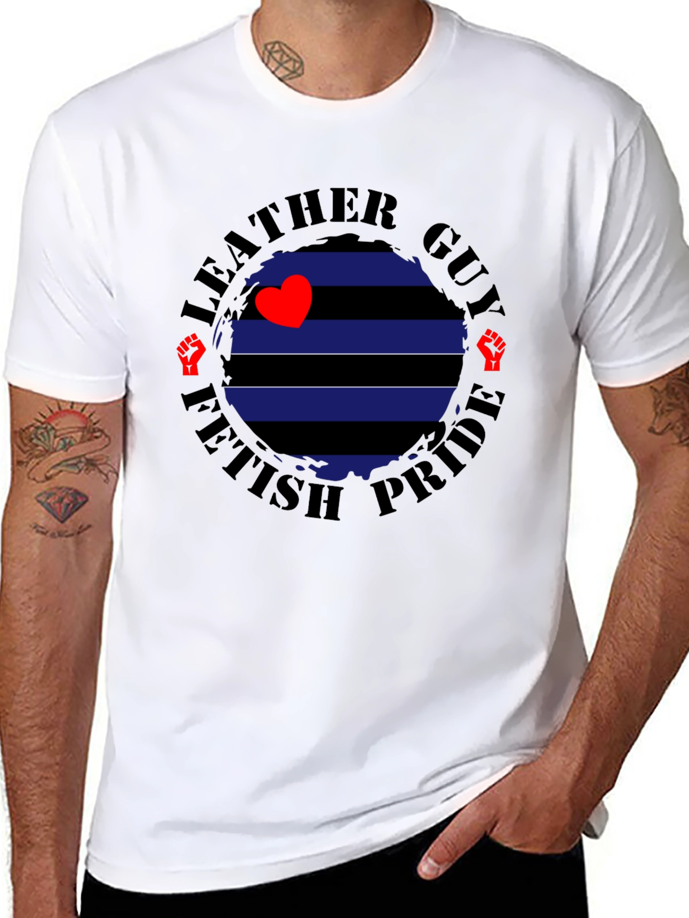 Leather Guy Fetish Pride T-Shirt