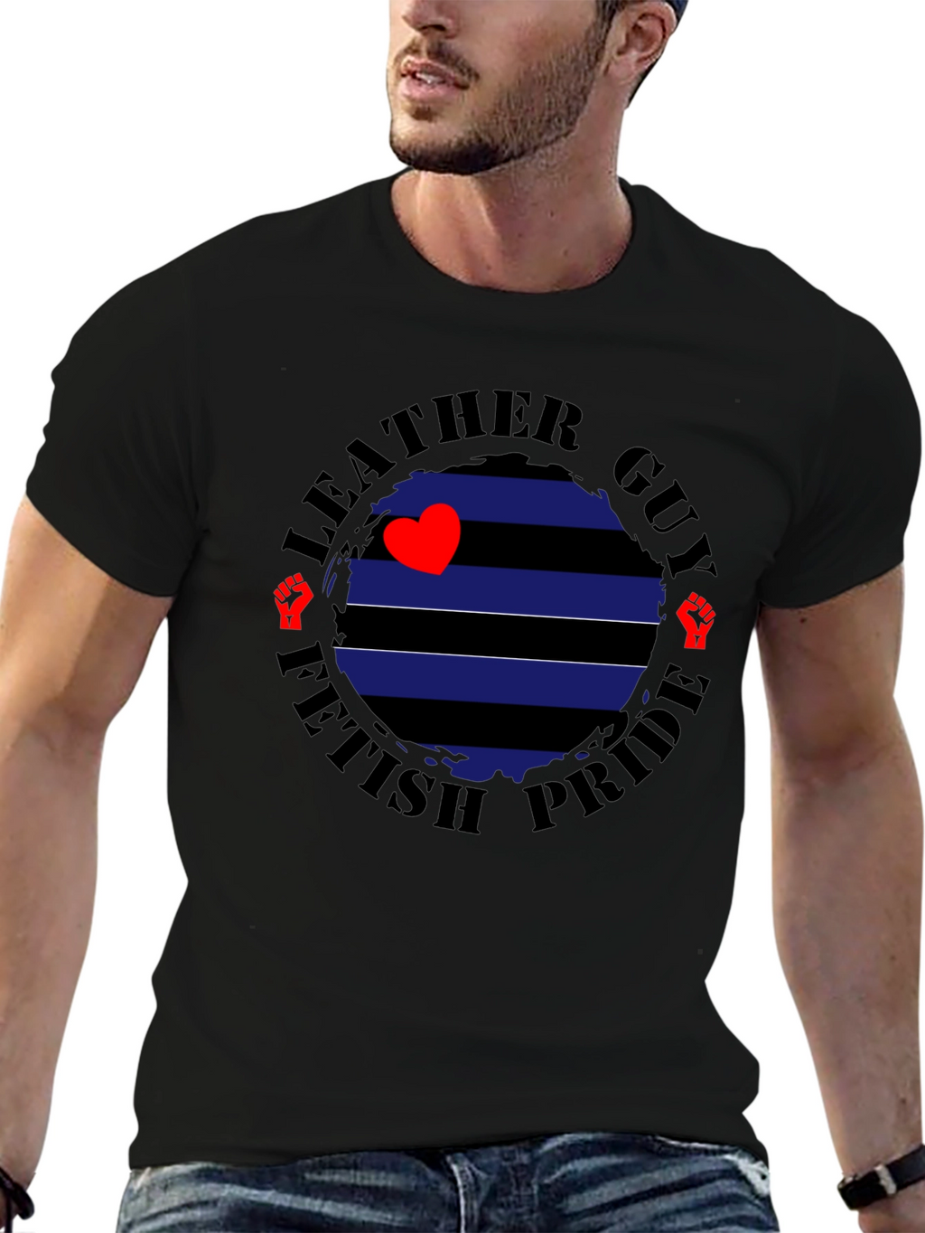 Leather Guy Fetish Pride T-Shirt
