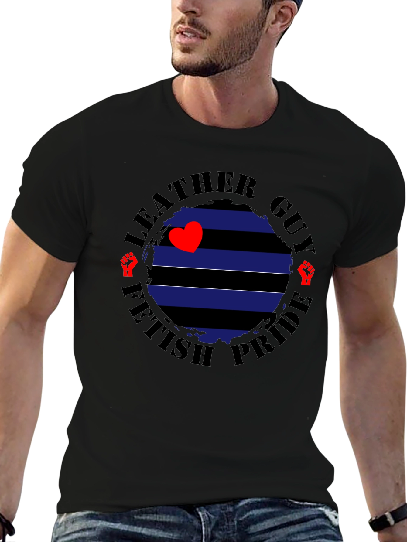 Leather Guy Fetish Pride T-Shirt
