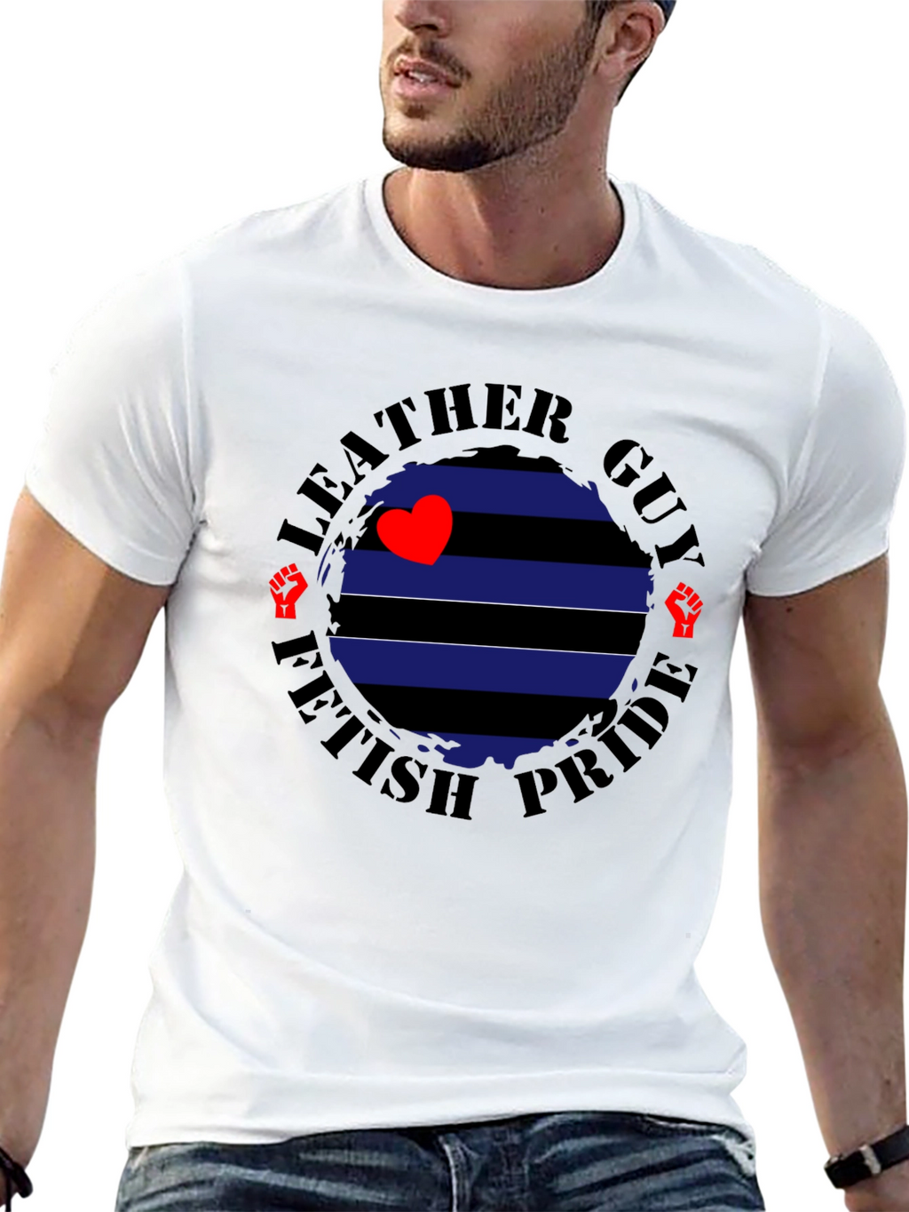 Leather Guy Fetish Pride T-Shirt