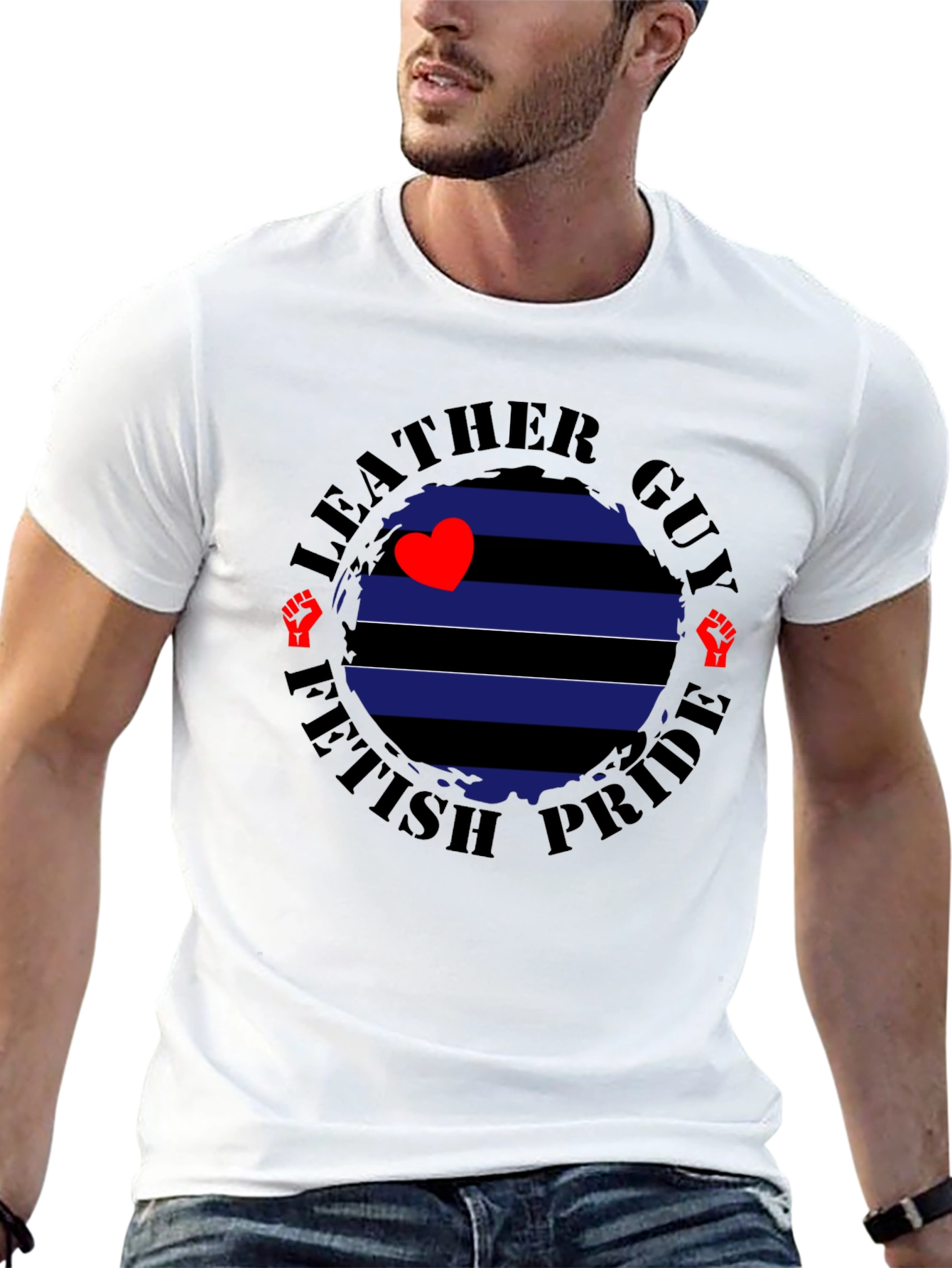 Leather Guy Fetish Pride T-Shirt