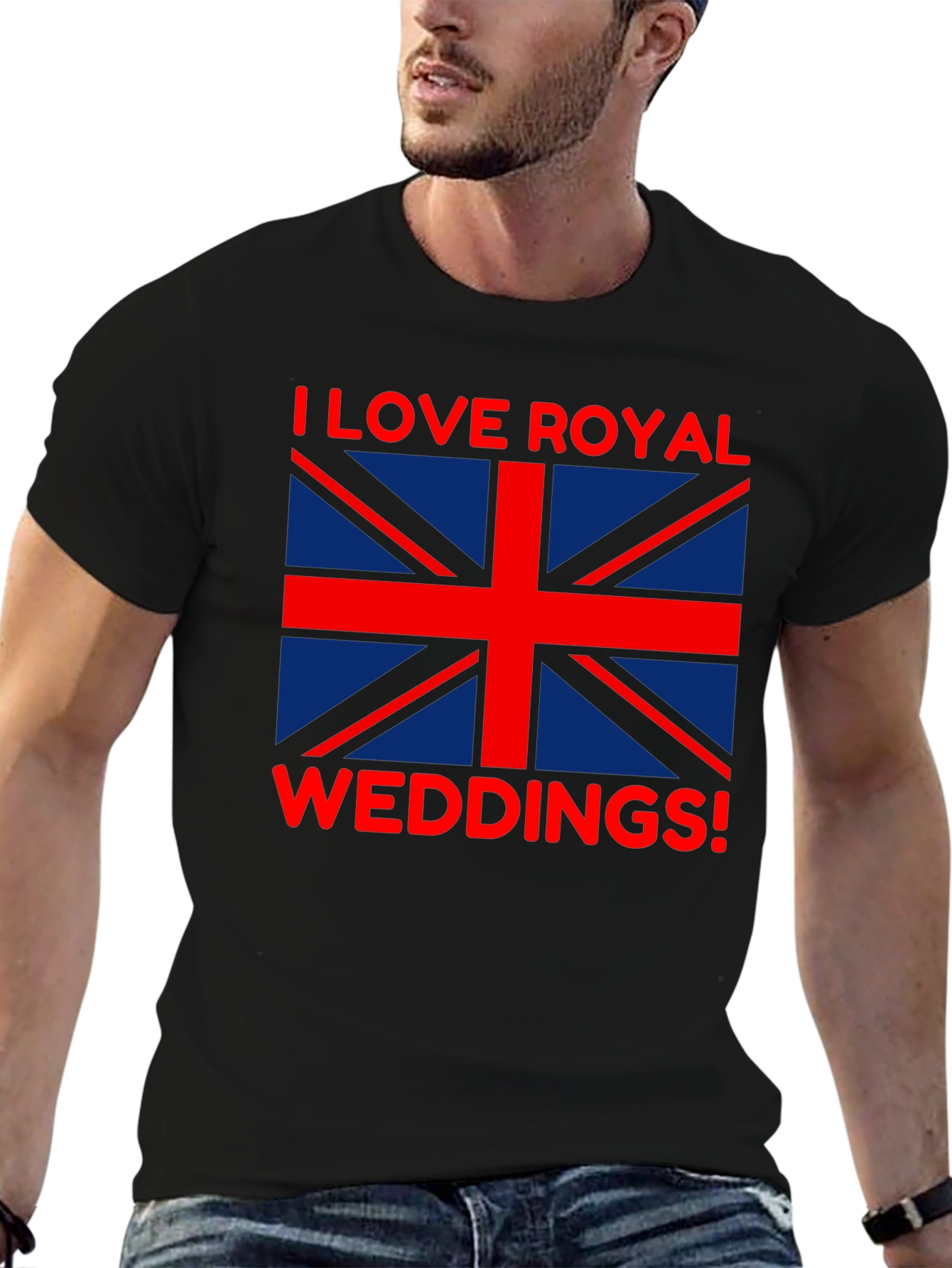 I Love Royal Weddings T-Shirt - Union Jack Flag