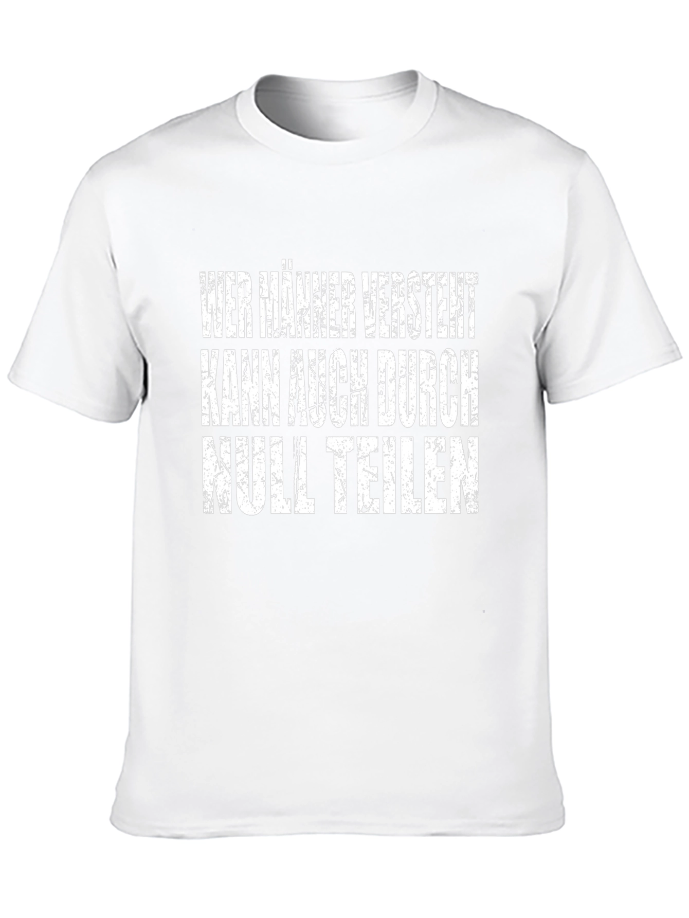 Wer Manner Versteht T-Shirt