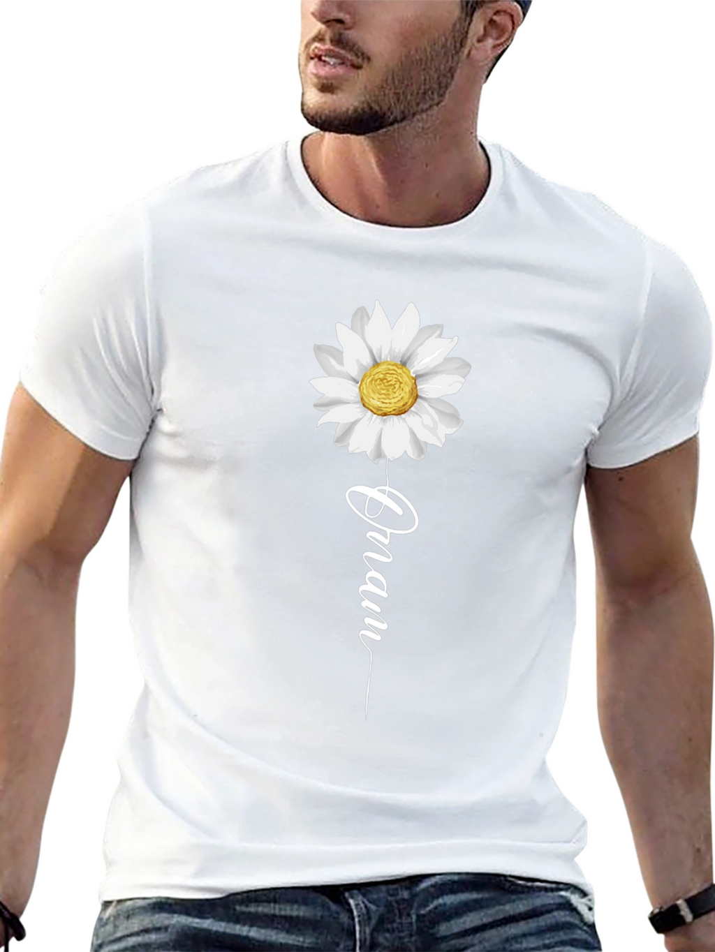 Daisy Oma T-Shirt - Floral Tee