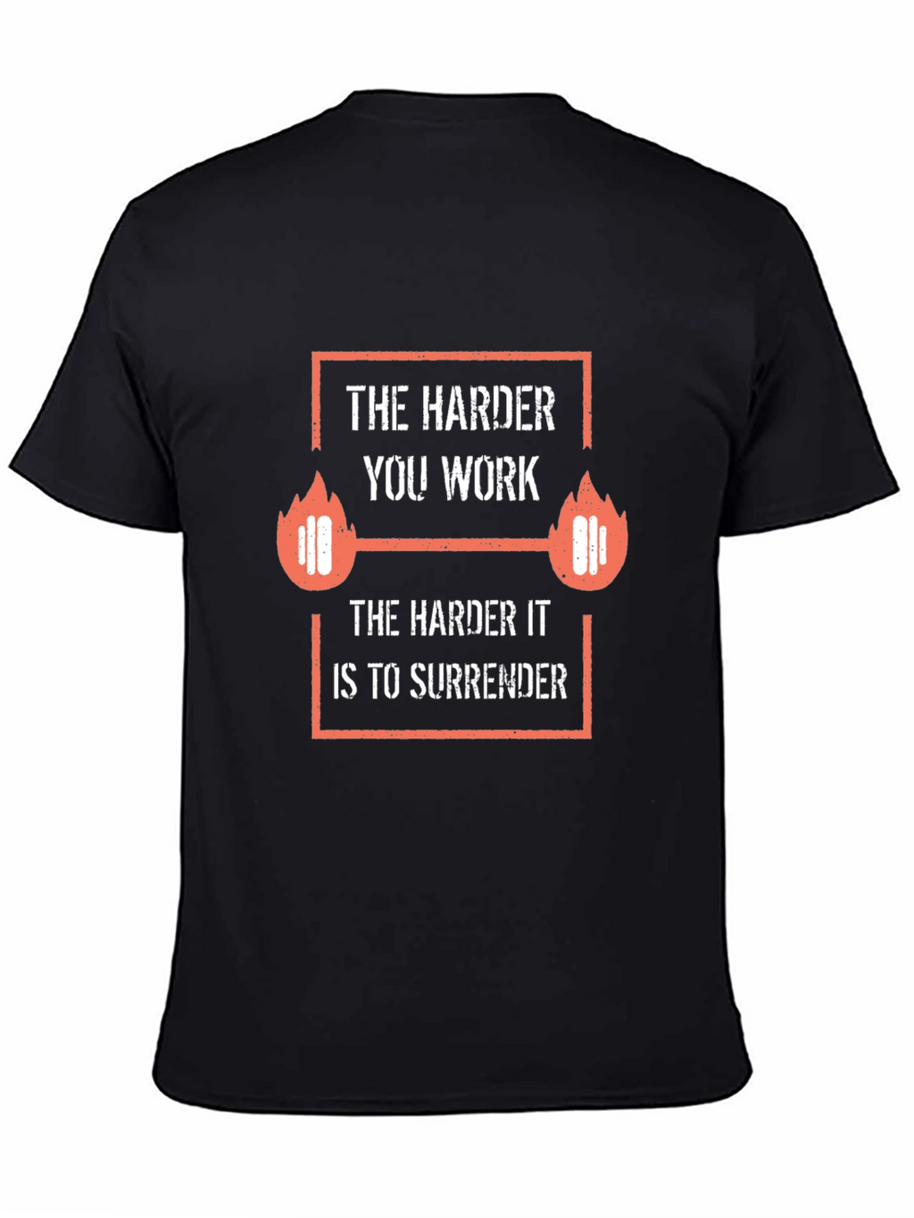 Motivational Gym T-Shirt: Work Harder