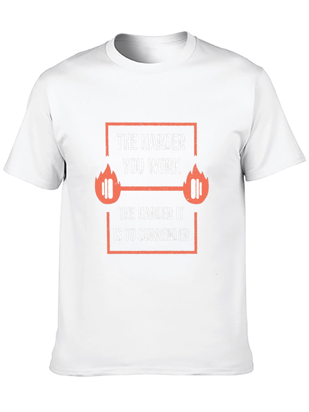 Motivational Gym T-Shirt: Work Harder