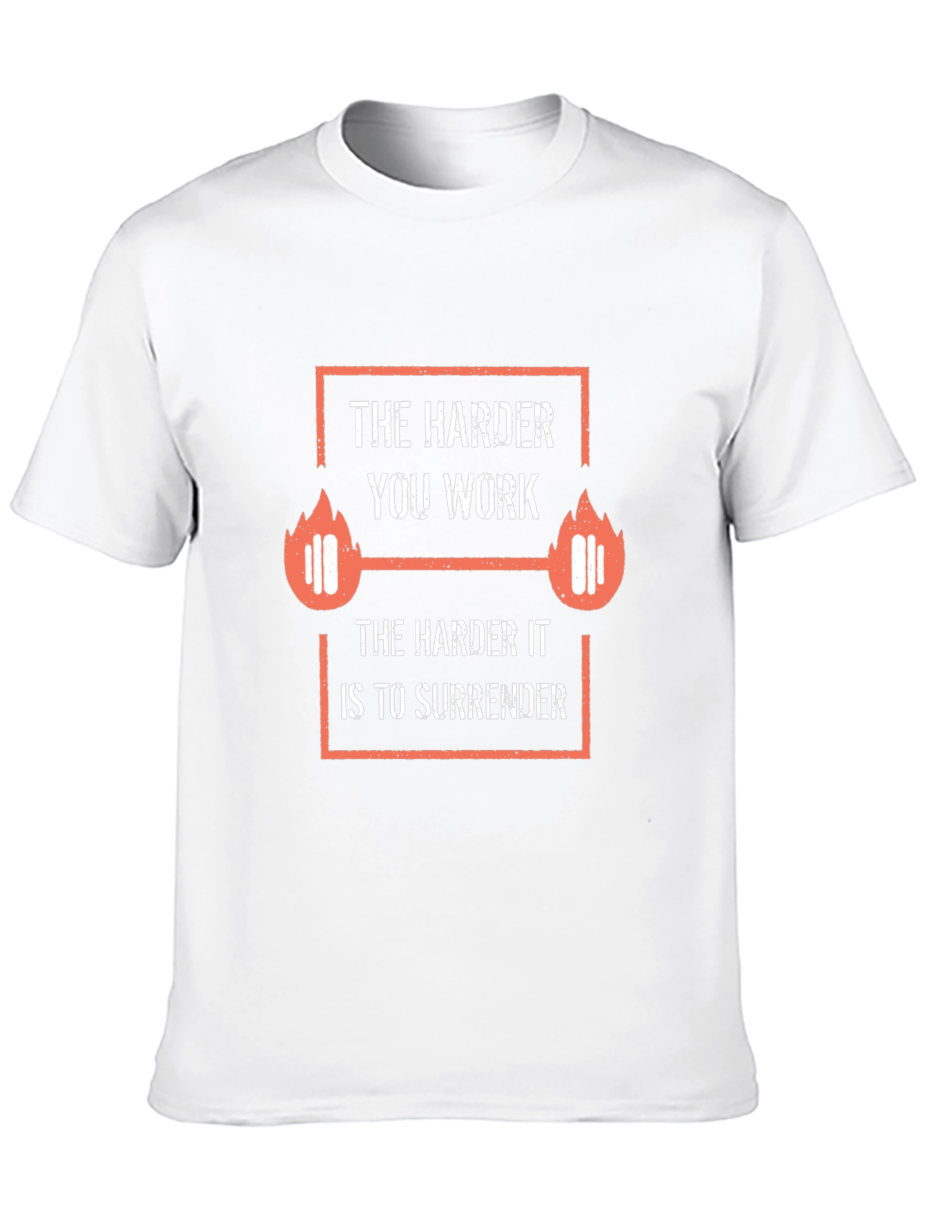 Motivational Gym T-Shirt: Work Harder