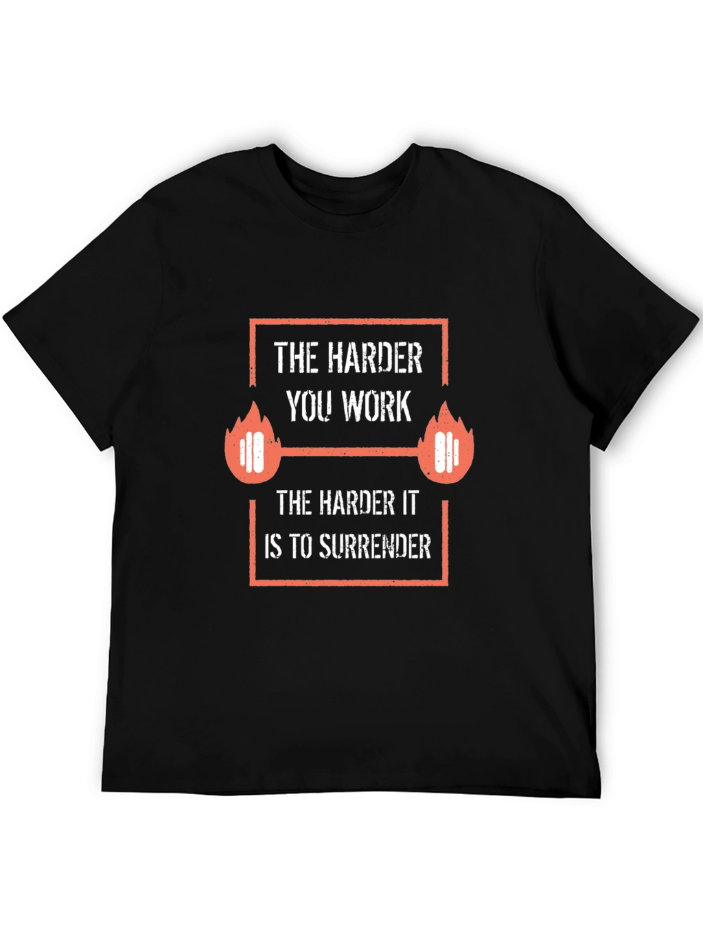Motivational Gym T-Shirt: Work Harder