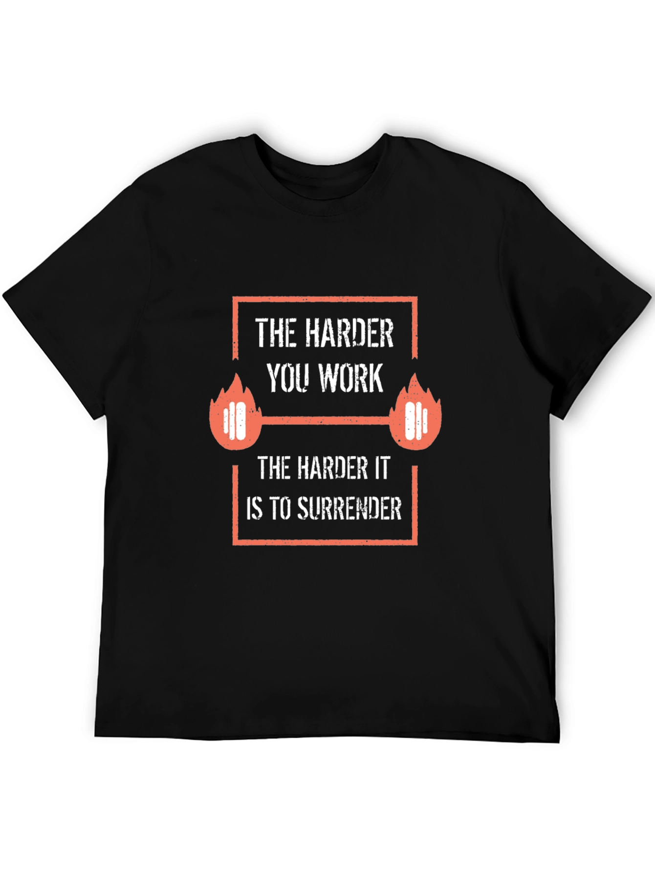 Motivational Gym T-Shirt: Work Harder