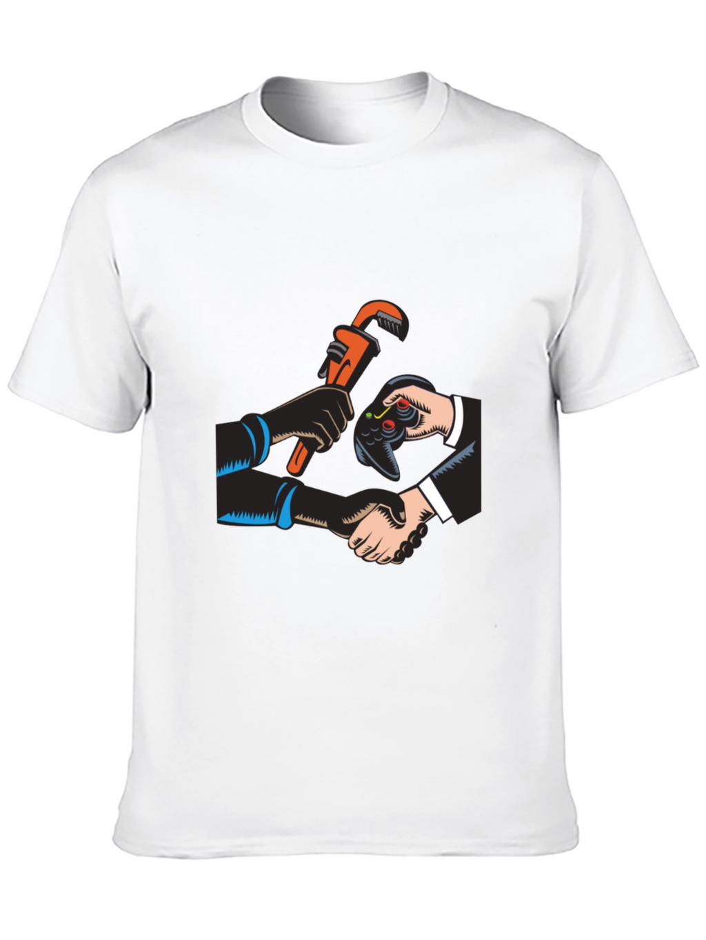 Gamer Plumber Black T-Shirt