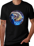 Fisherman & Sea Monster Graphic Tee