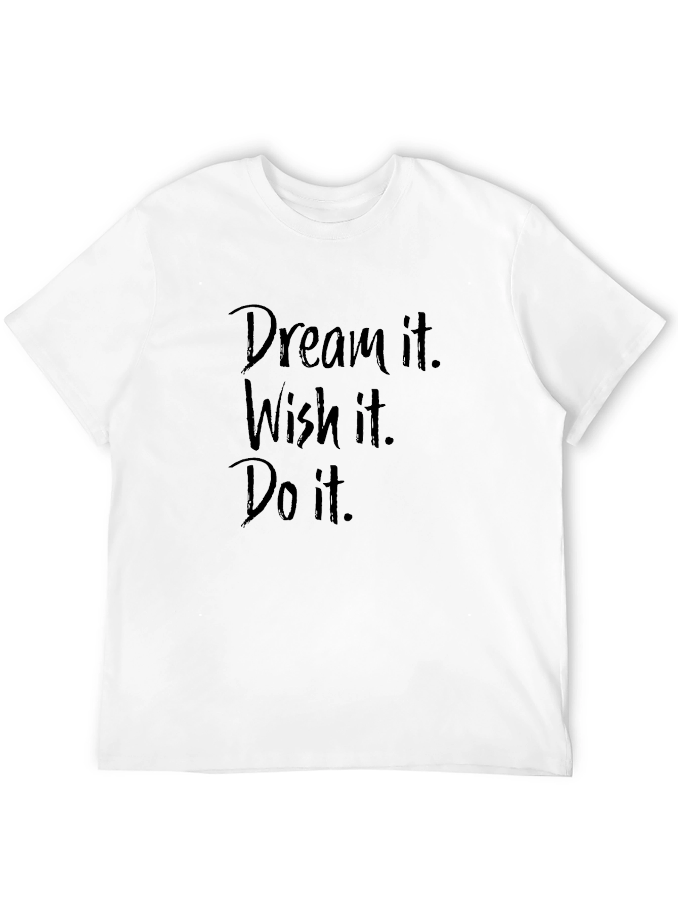 Dream Wish Do Graphic Tee - Black