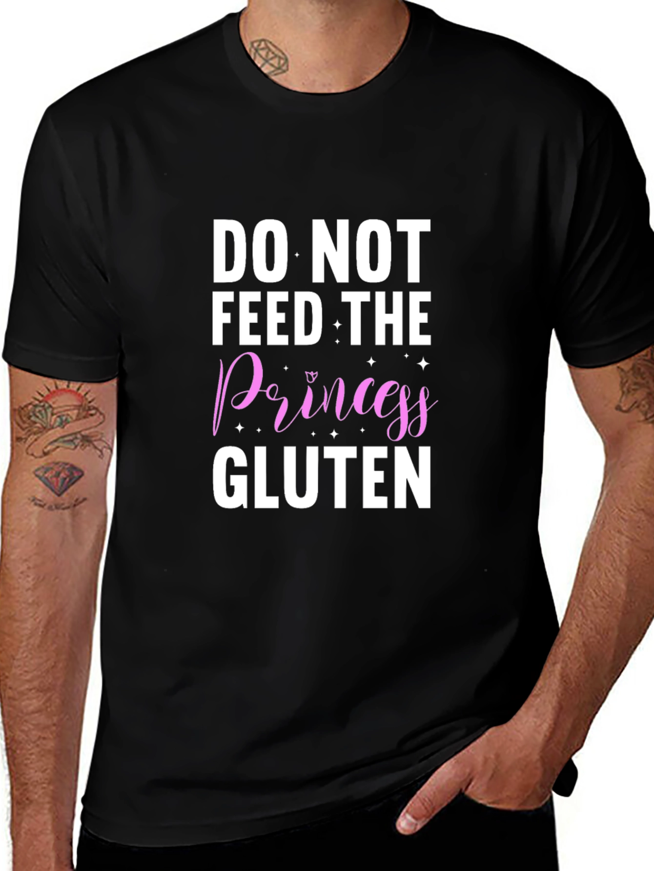 Do Not Feed The Princess Gluten T-Shirt