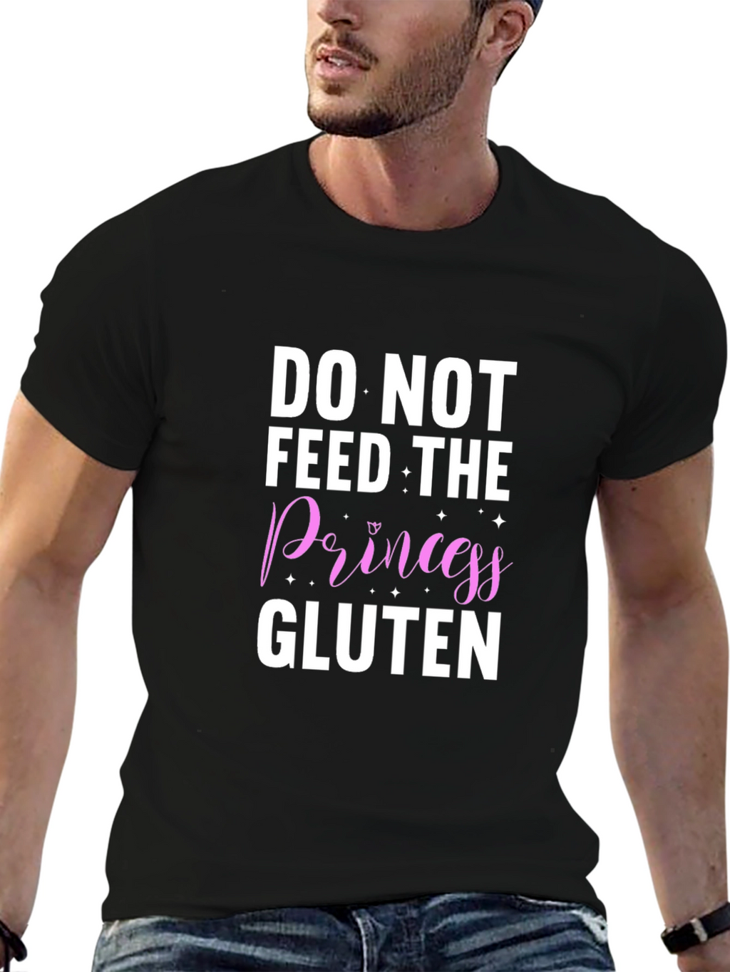 Do Not Feed The Princess Gluten T-Shirt
