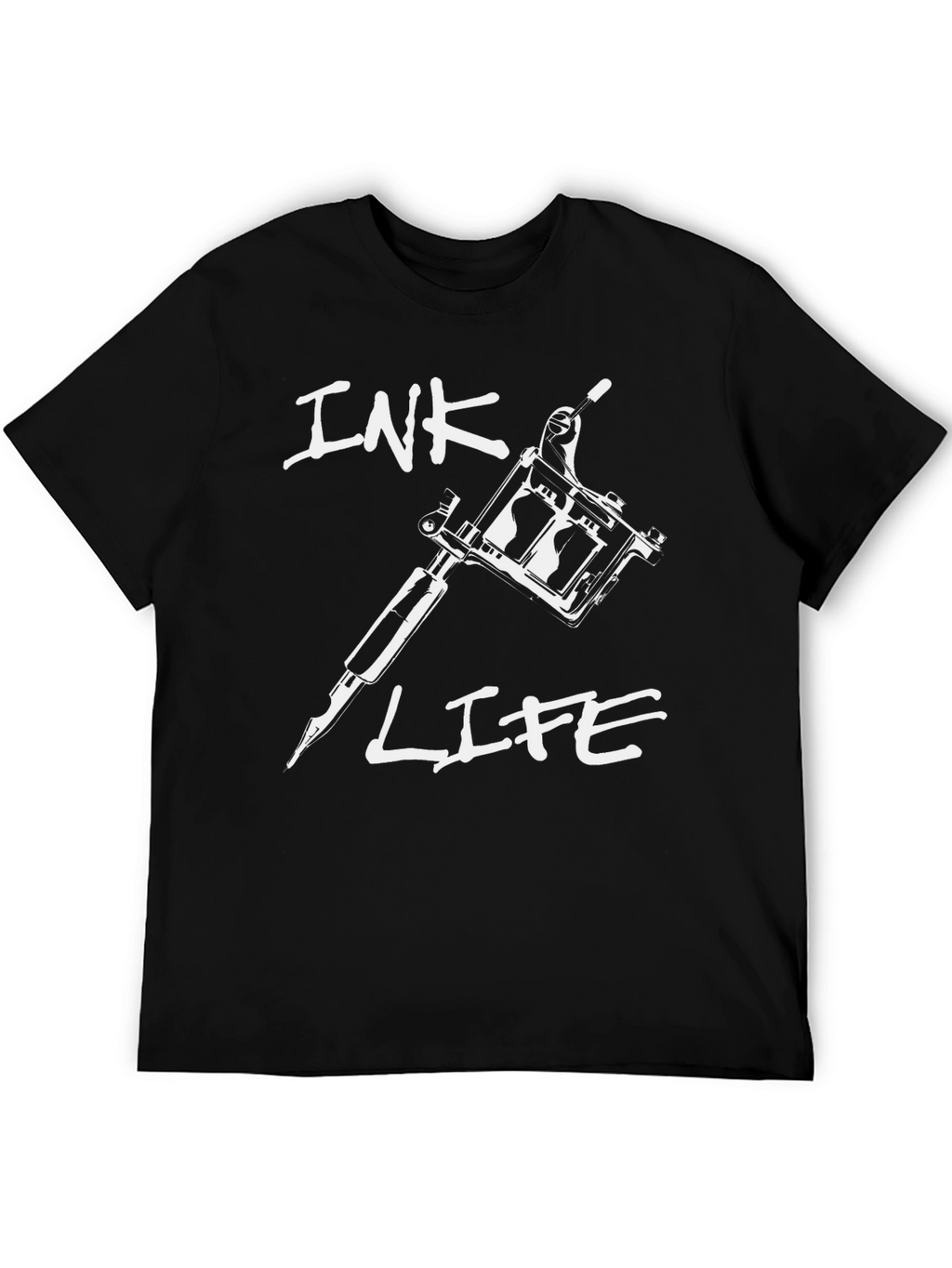 Ink Life Tattoo Gun Graphic T-Shirt