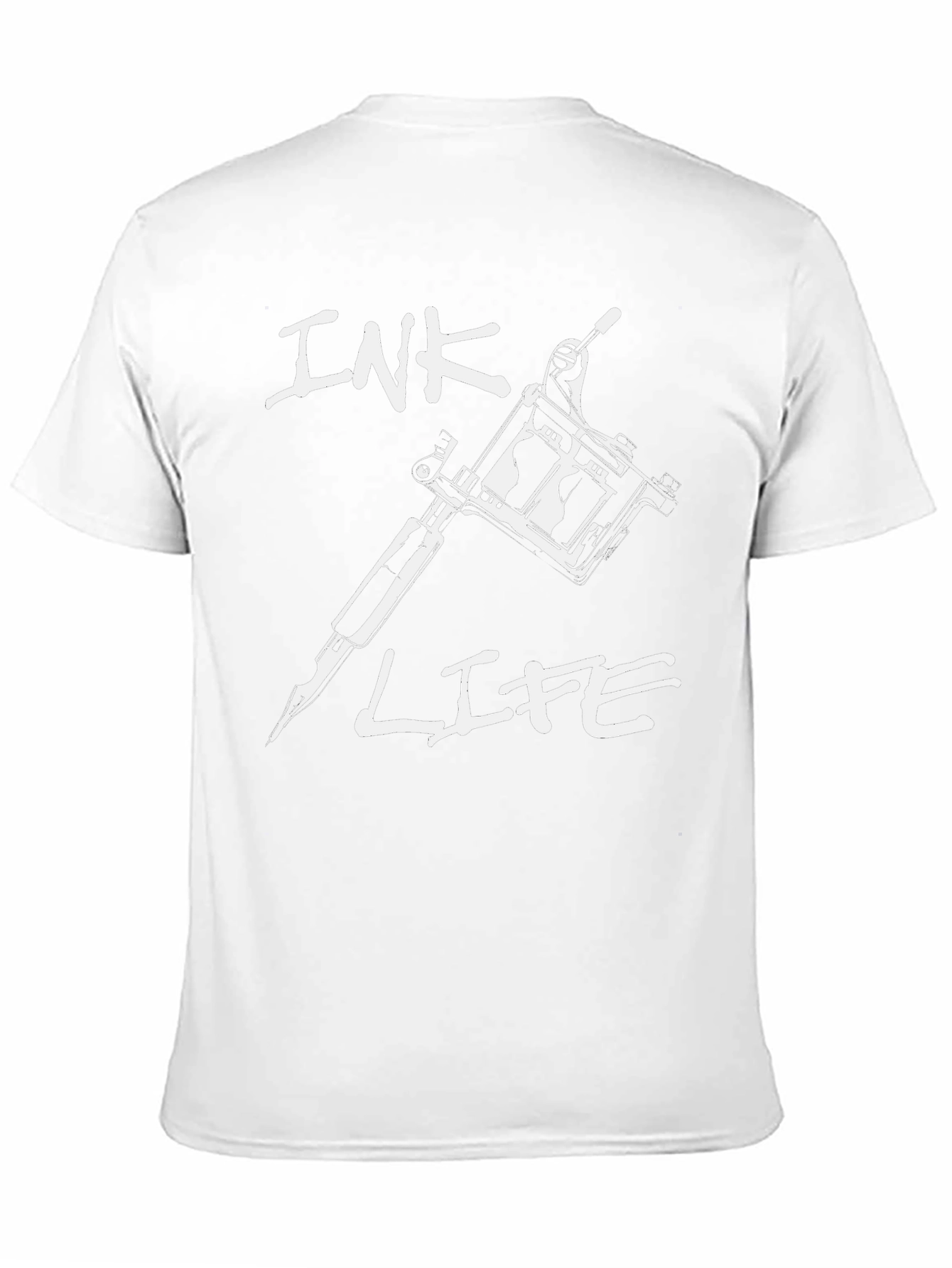 Ink Life Tattoo Gun Graphic T-Shirt