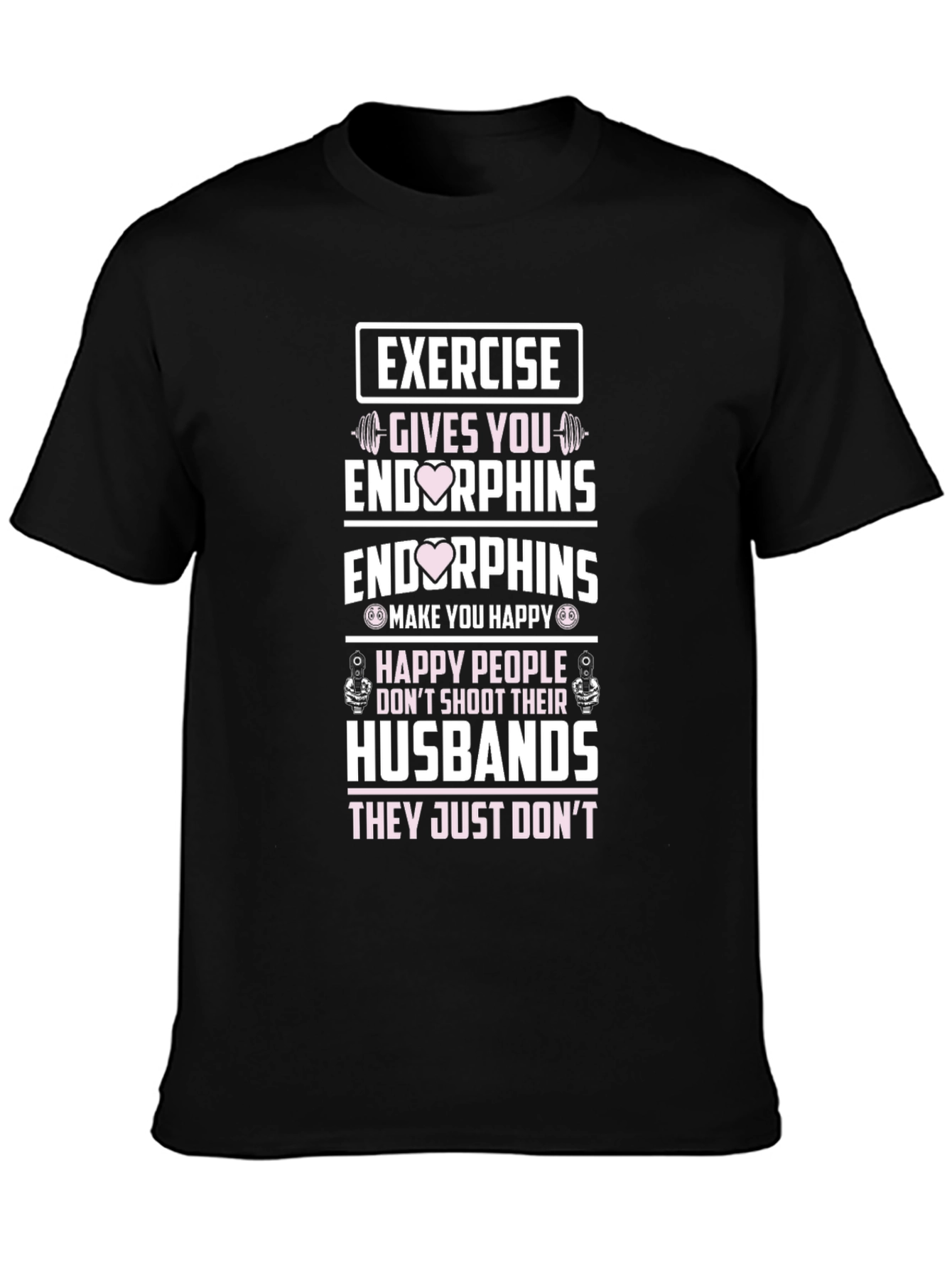Exercise Endorphins Graphic T-Shirt - Husband Edition