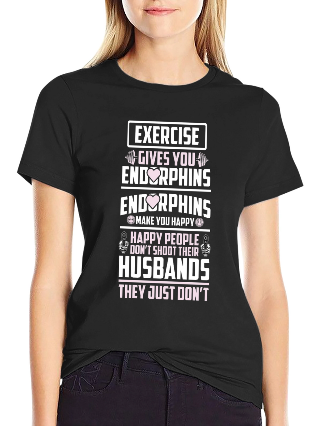 Exercise Endorphins Graphic T-Shirt - Husband Edition