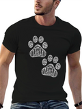 Cabin Paw Print Graphic T-Shirt