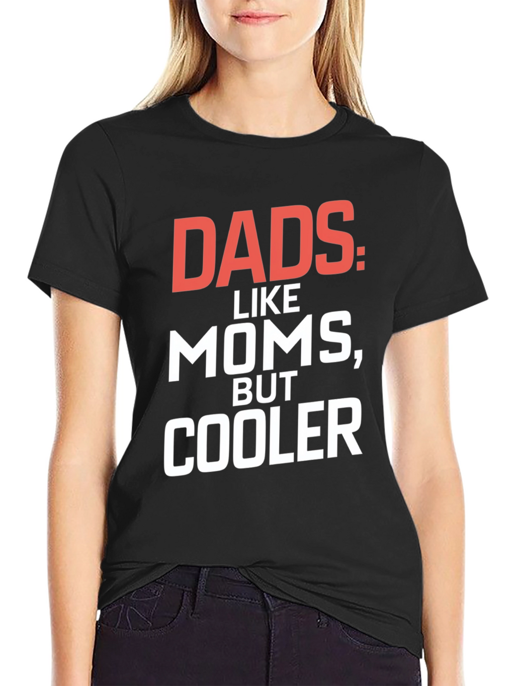 Dads Cooler T-Shirt - Black Graphic Tee