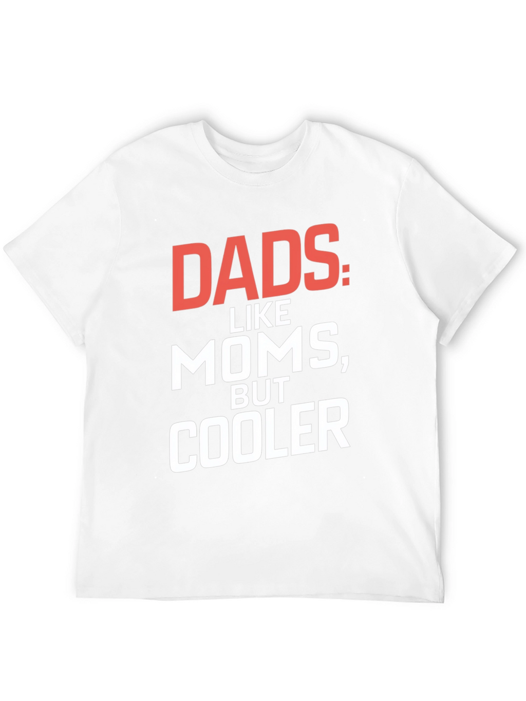 Dads Cooler T-Shirt - Black Graphic Tee