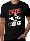 Dads Cooler T-Shirt - Black Graphic Tee