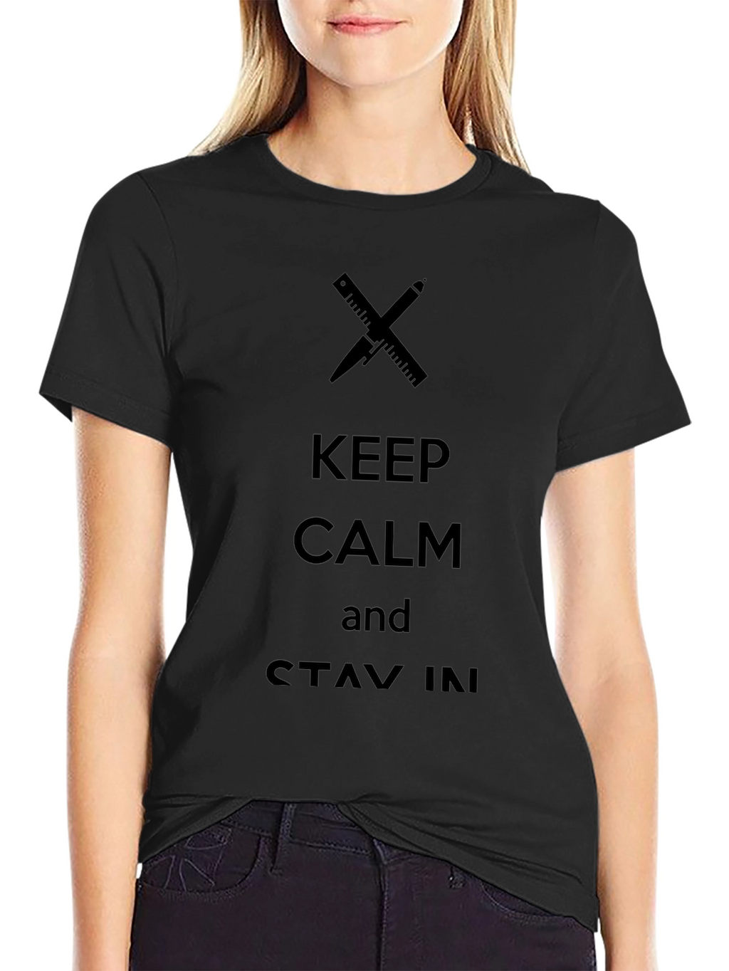 Keep Calm Architect Graphic T-Shirt - Stay In