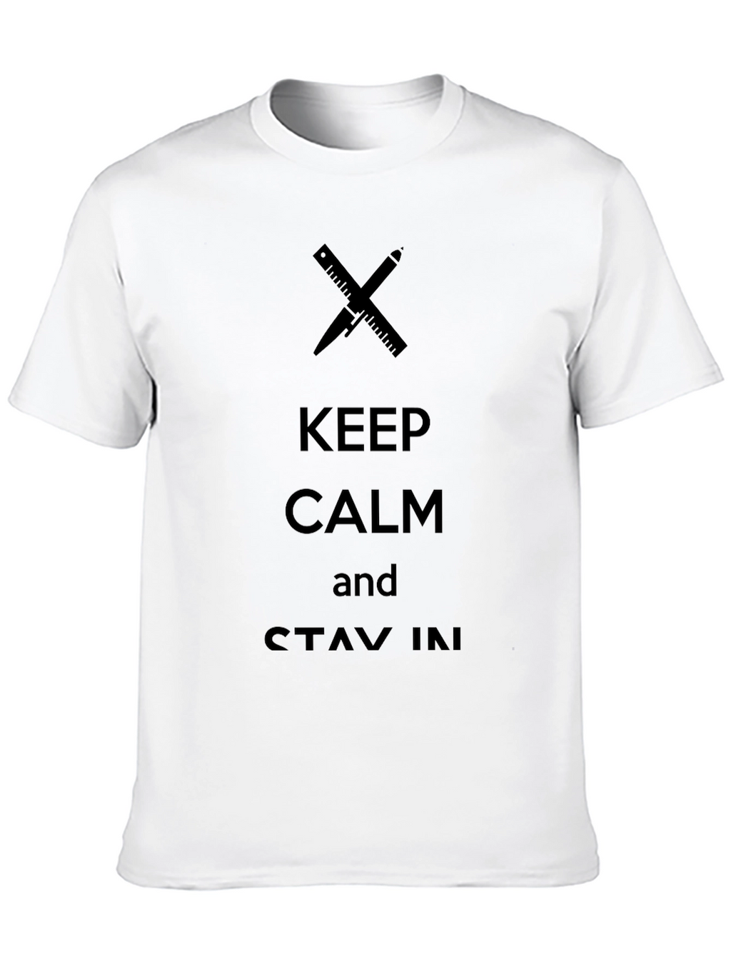 Keep Calm Architect Graphic T-Shirt - Stay In