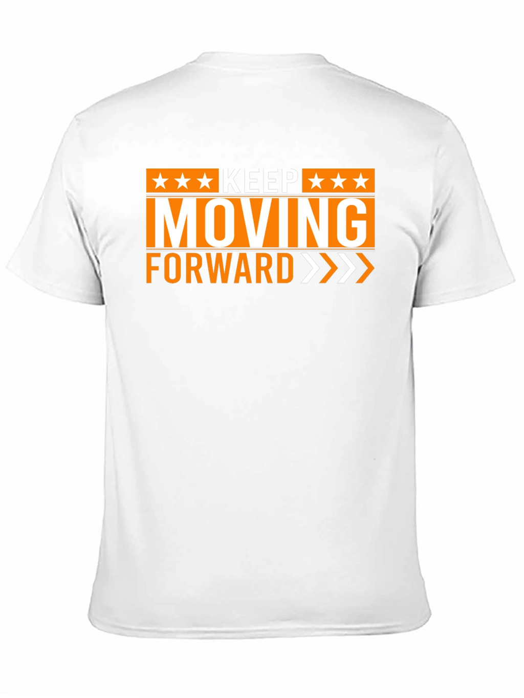 Keep Moving Forward Graphic Tee - Black