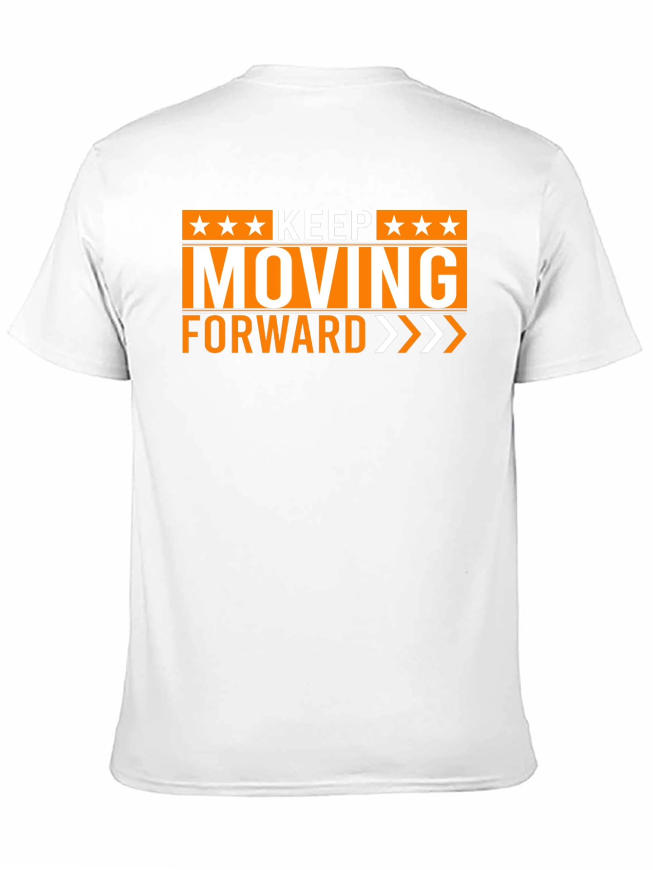 Keep Moving Forward Graphic Tee - Black