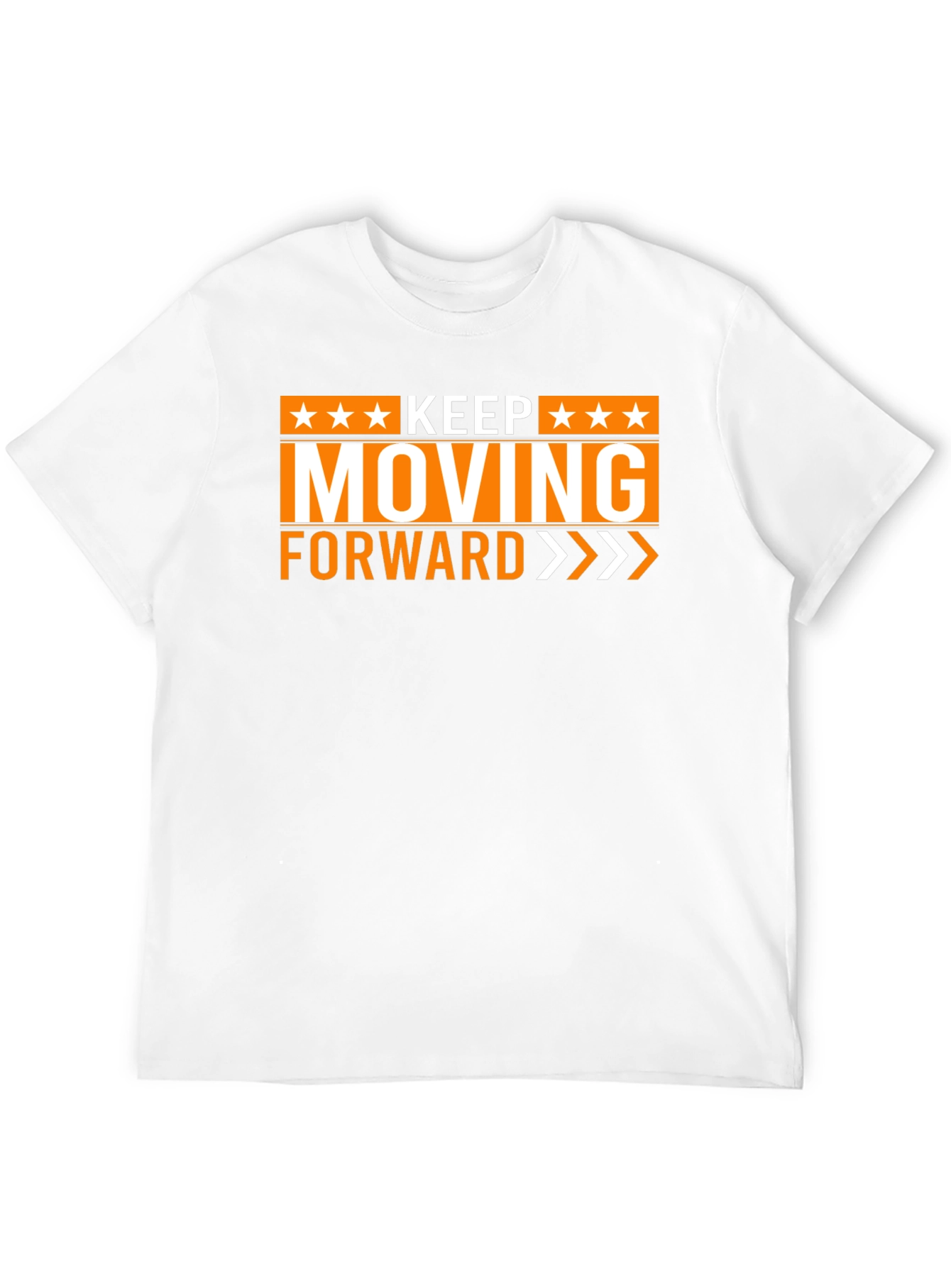 Keep Moving Forward Graphic Tee - Black