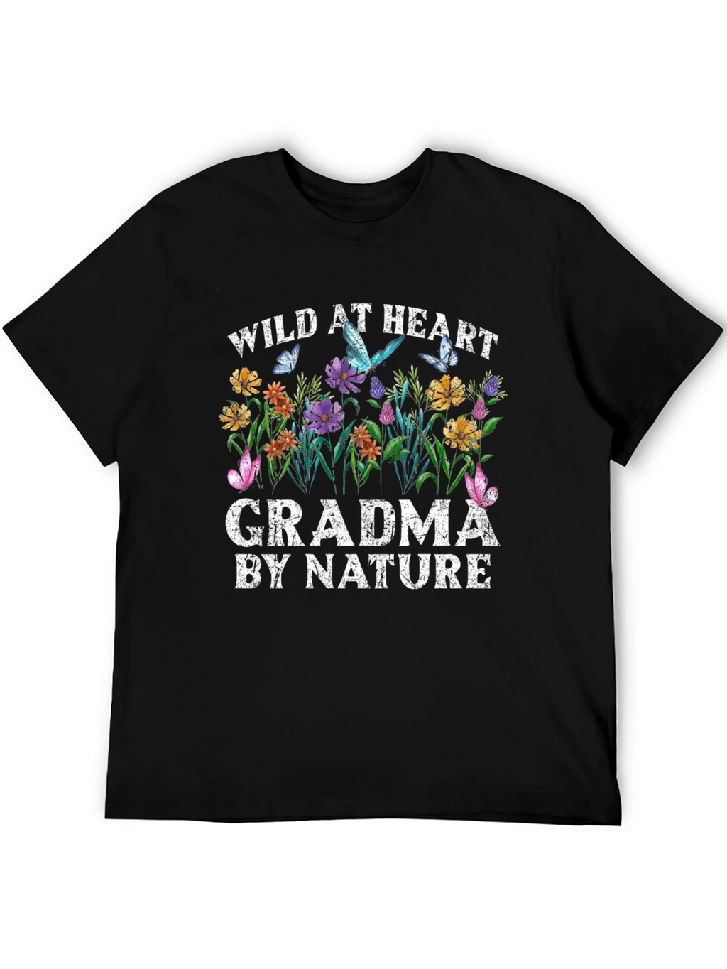 Wild at Heart Grandma Nature Graphic Tee