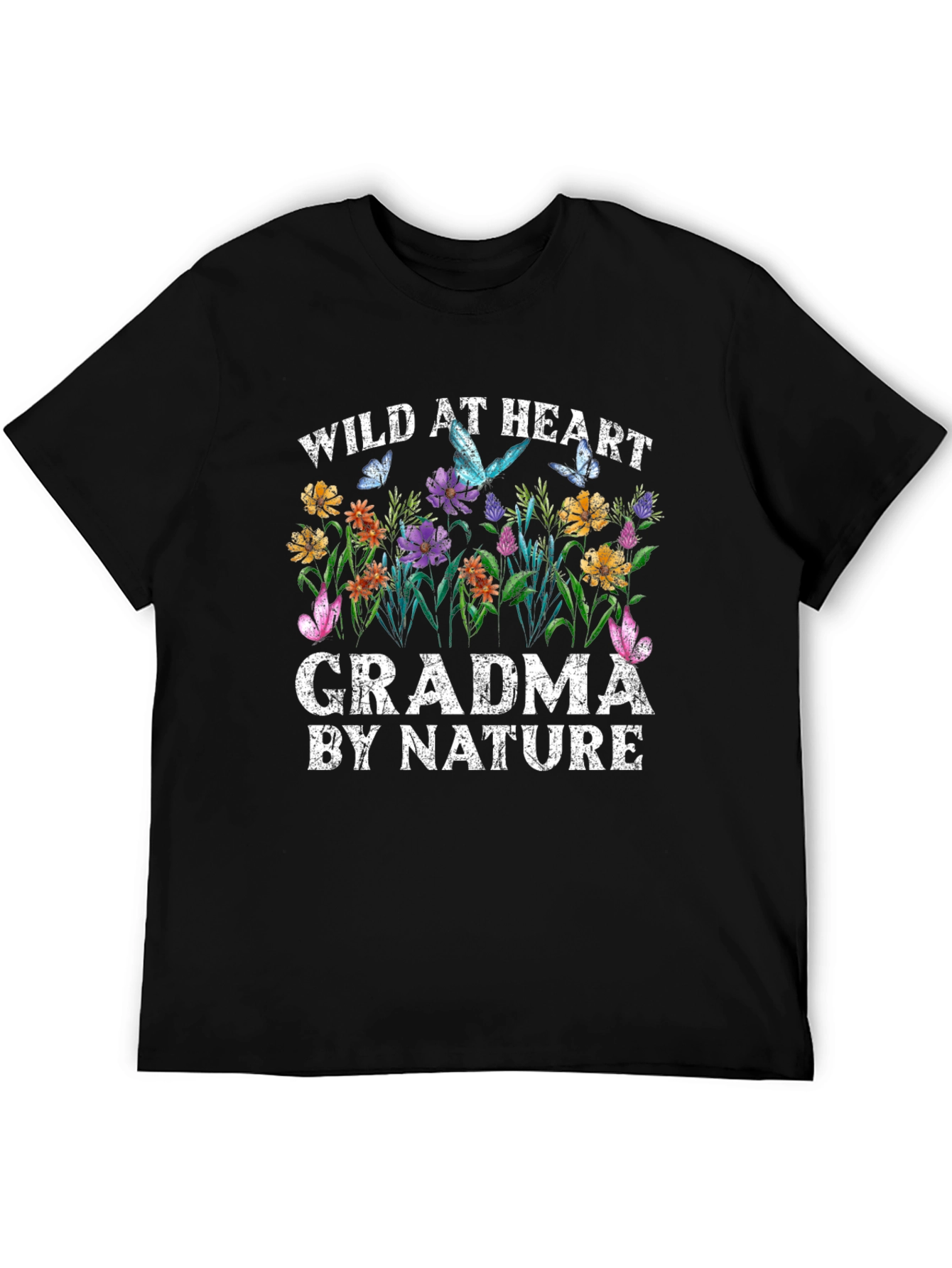 Wild at Heart Grandma Nature Graphic Tee