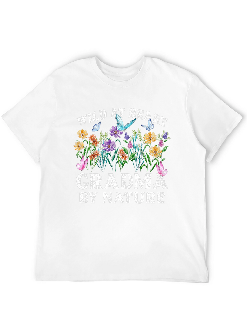 Wild at Heart Grandma Nature Graphic Tee