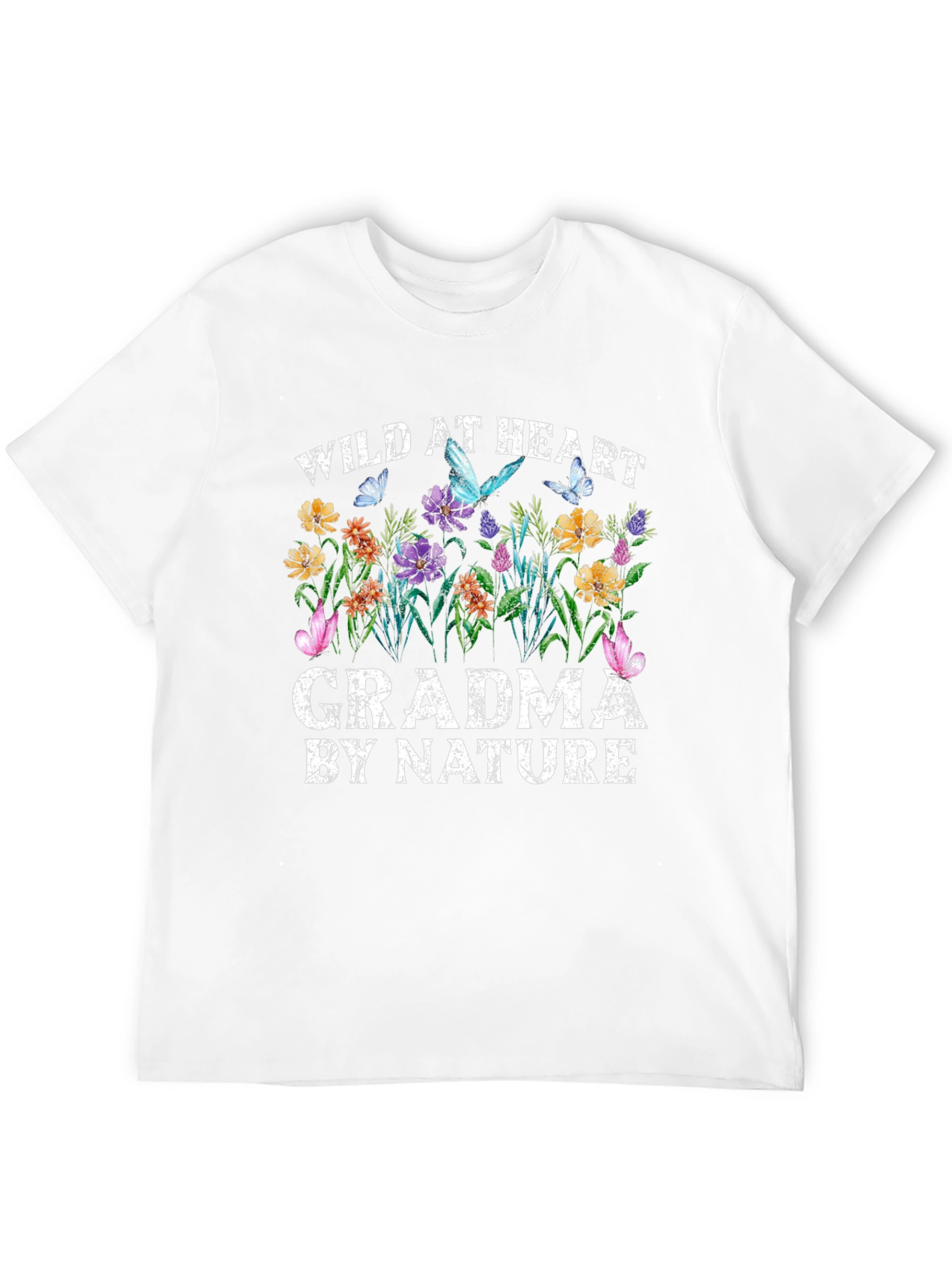 Wild at Heart Grandma Nature Graphic Tee