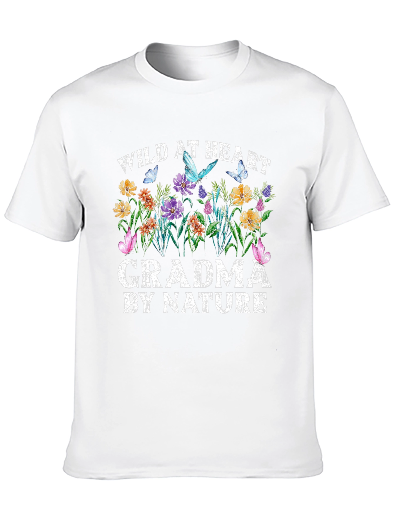 Wild at Heart Grandma Nature Graphic Tee