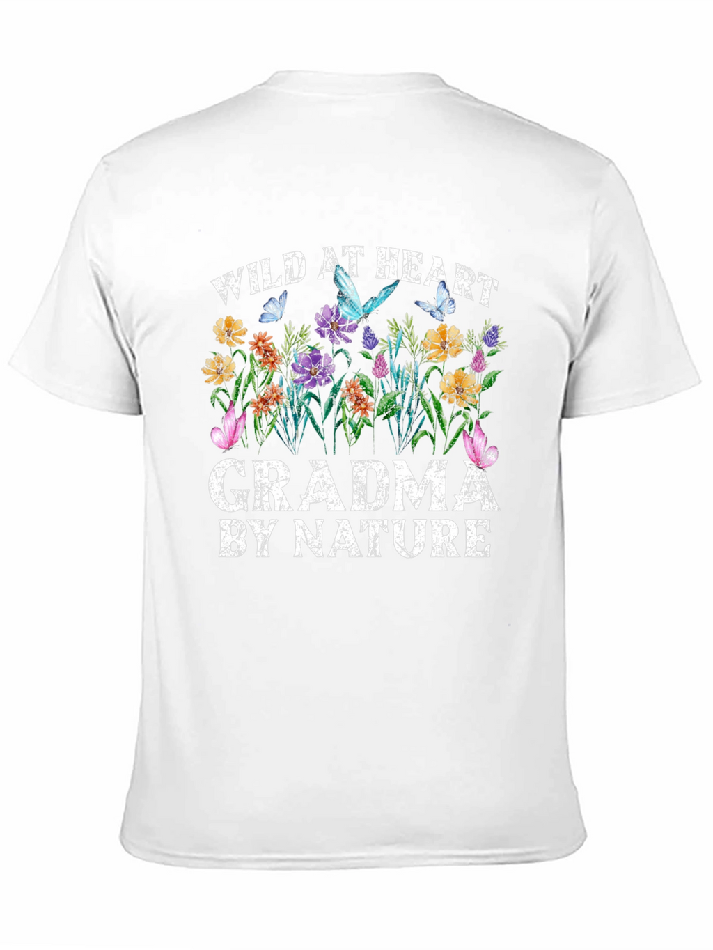 Wild at Heart Grandma Nature Graphic Tee