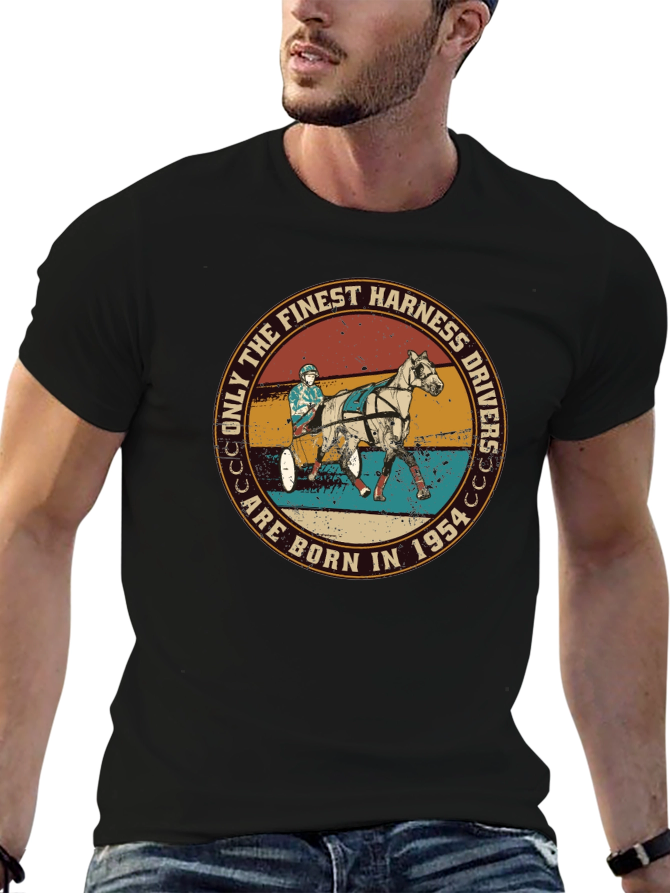 Finest Harness Drivers Born in 1954 T-Shirt
