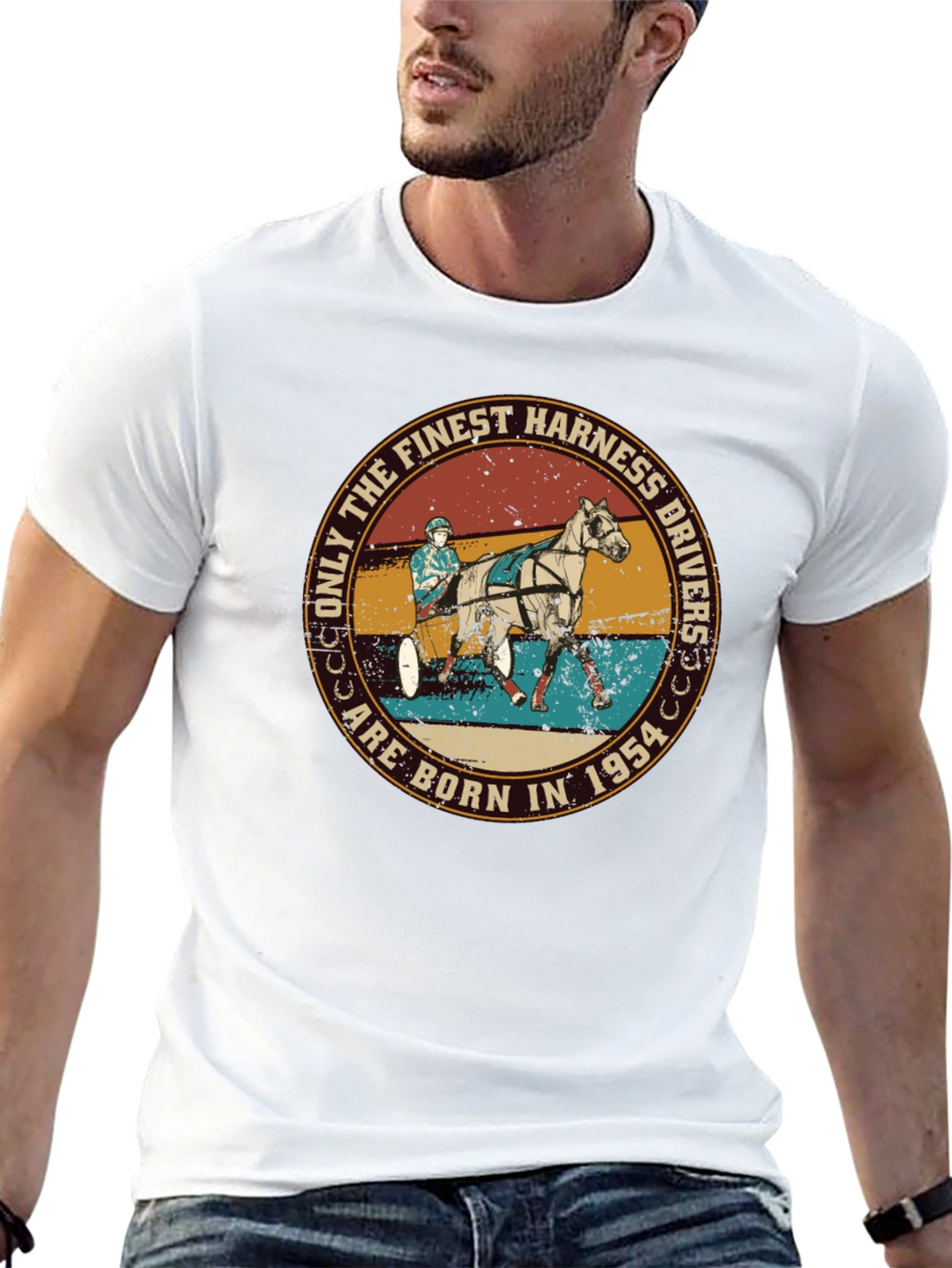 Finest Harness Drivers Born in 1954 T-Shirt